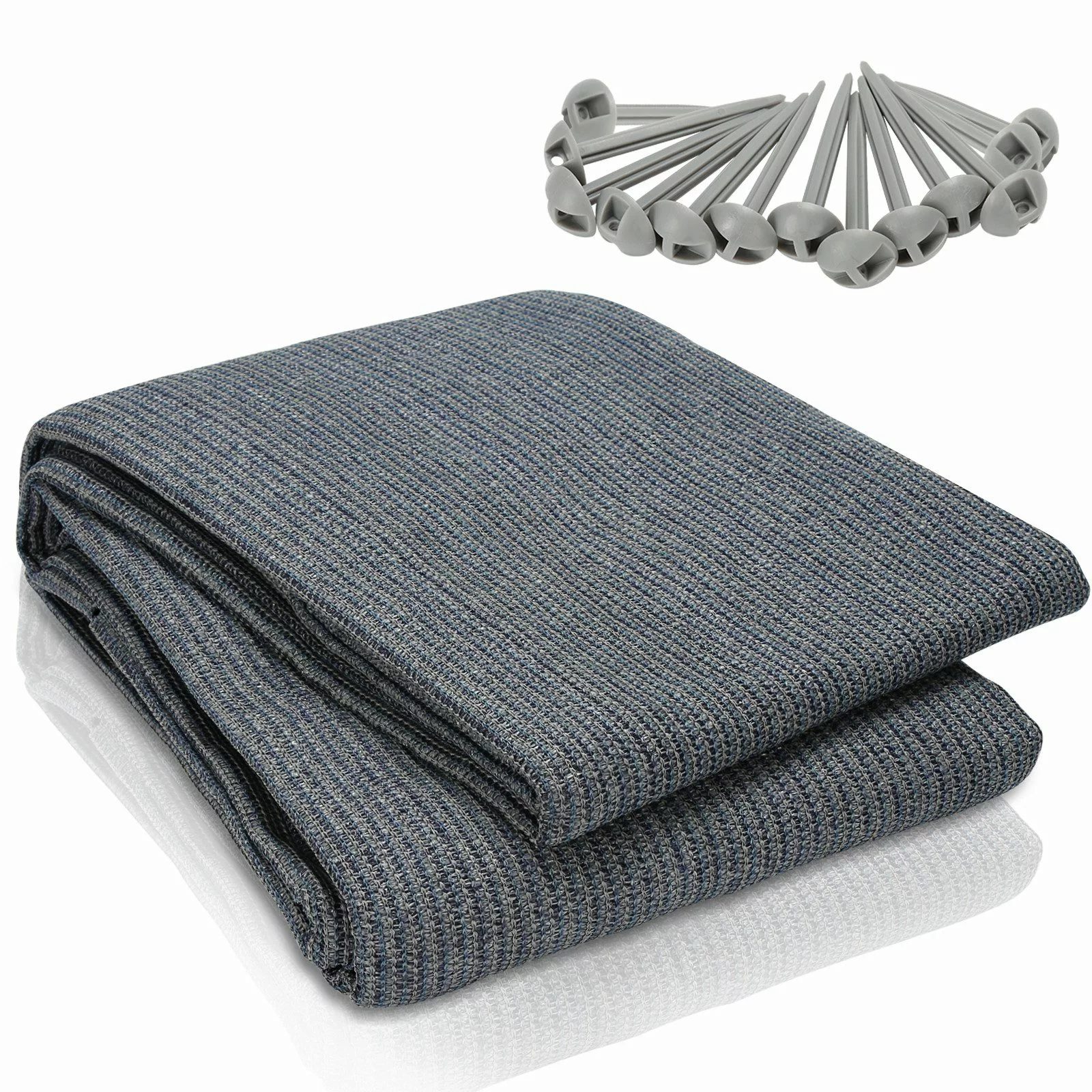 Clanmacy Zeltteppiche 200x200cm Vorzeltteppich Outdoorteppich Zeltboden günstig online kaufen