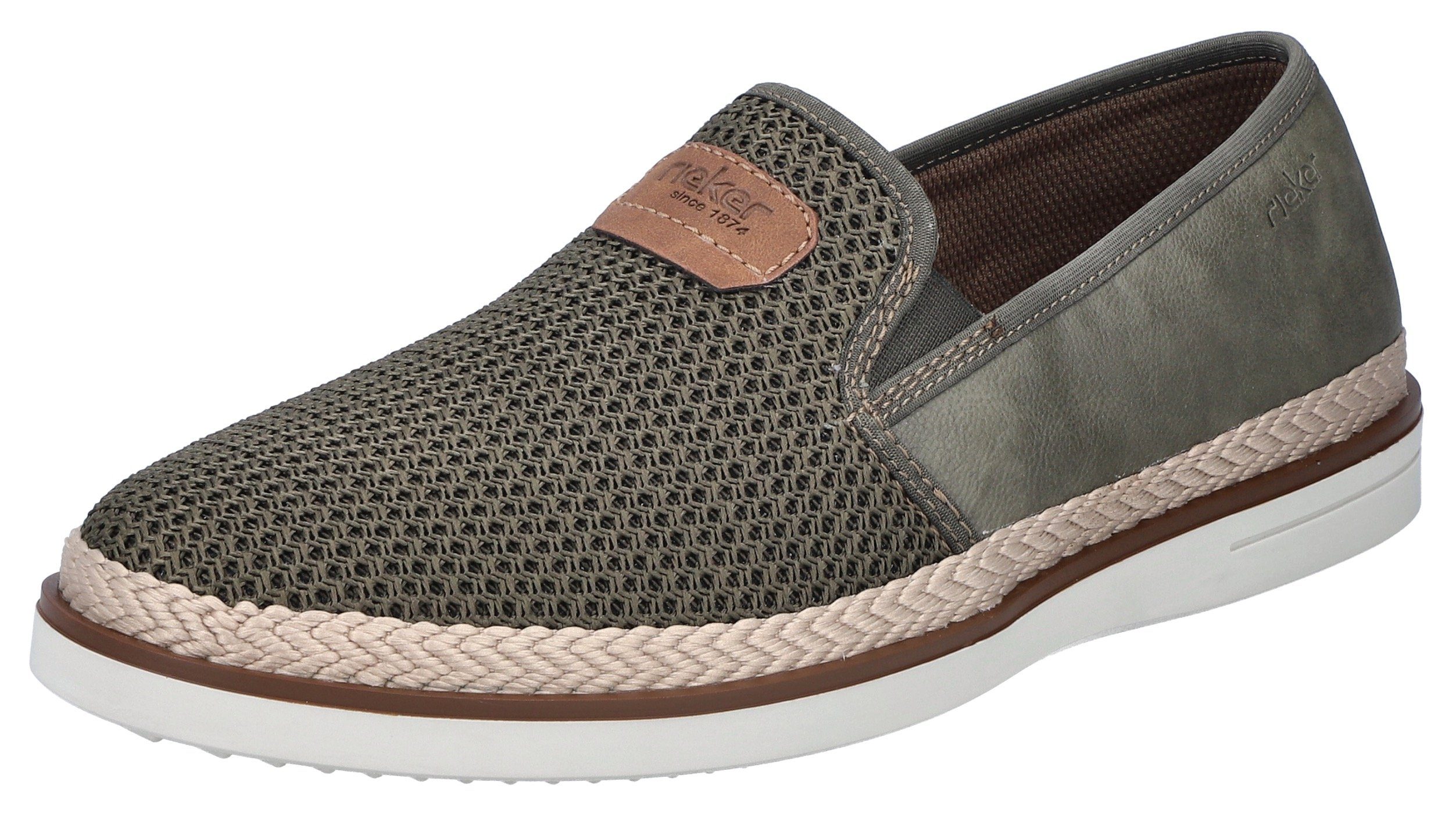 Rieker Slipper, Espadrilles, Sommerschuh, Schlupfschuh mit günstig online kaufen