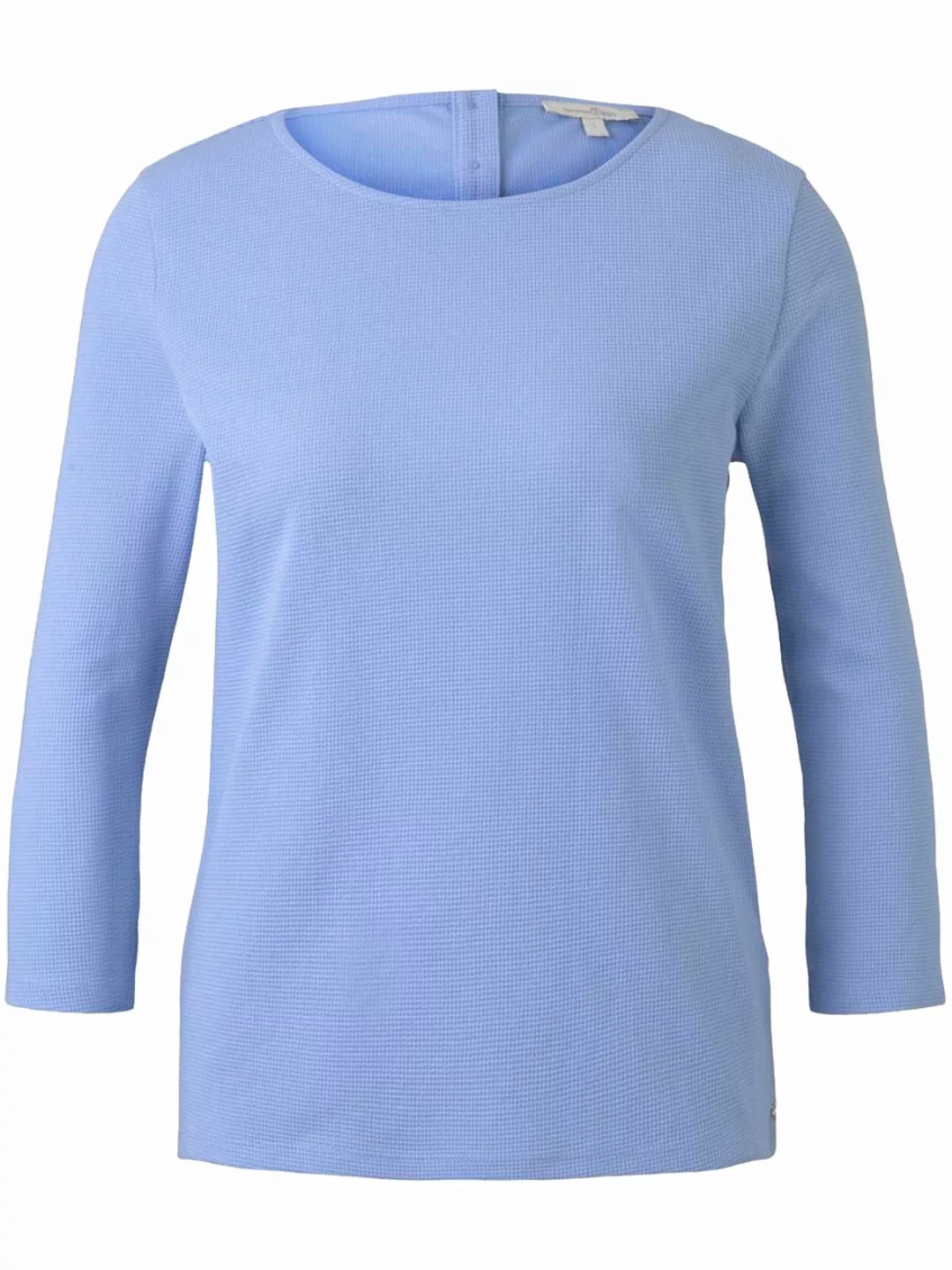 Tom Tailor Denim Damen 3/4 Arm Basic Shirt günstig online kaufen