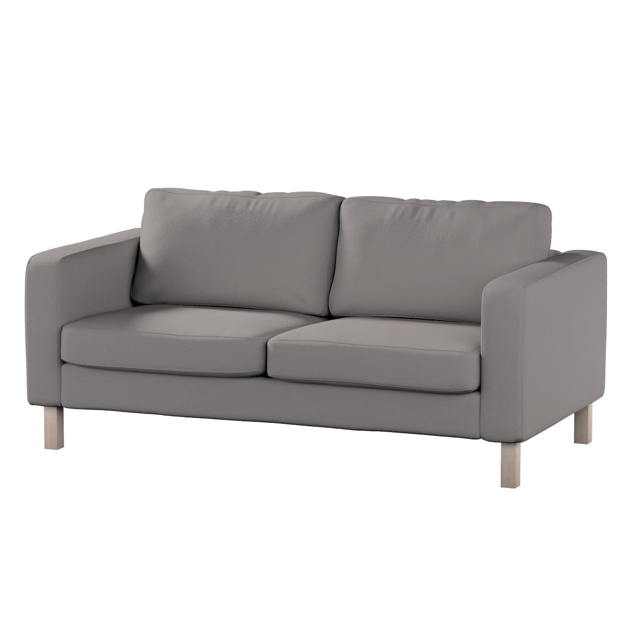 Bezug für Karlstad 2-Sitzer Sofa nicht ausklappbar, beige, Sofahusse, Karls günstig online kaufen