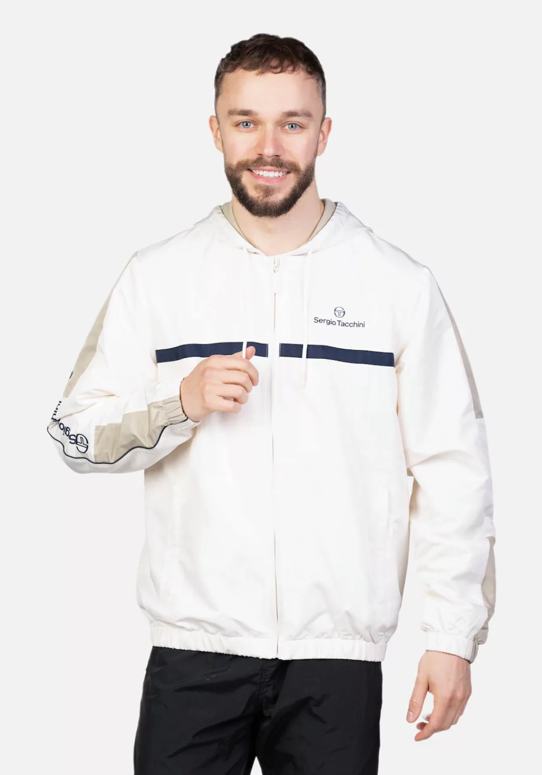 Sergio Tacchini Trainingsjacke "PRANNIE 024 TRACK JACKET Herren", mit Kapuz günstig online kaufen