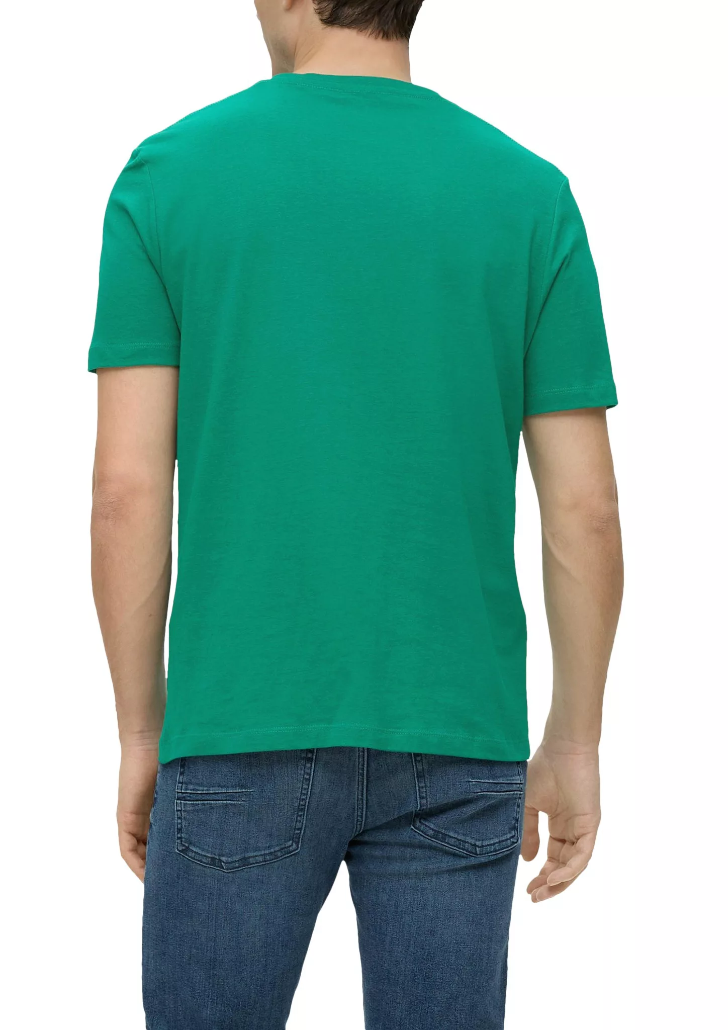s.Oliver T-Shirt, aus atmungsaktiver Baumwolle günstig online kaufen