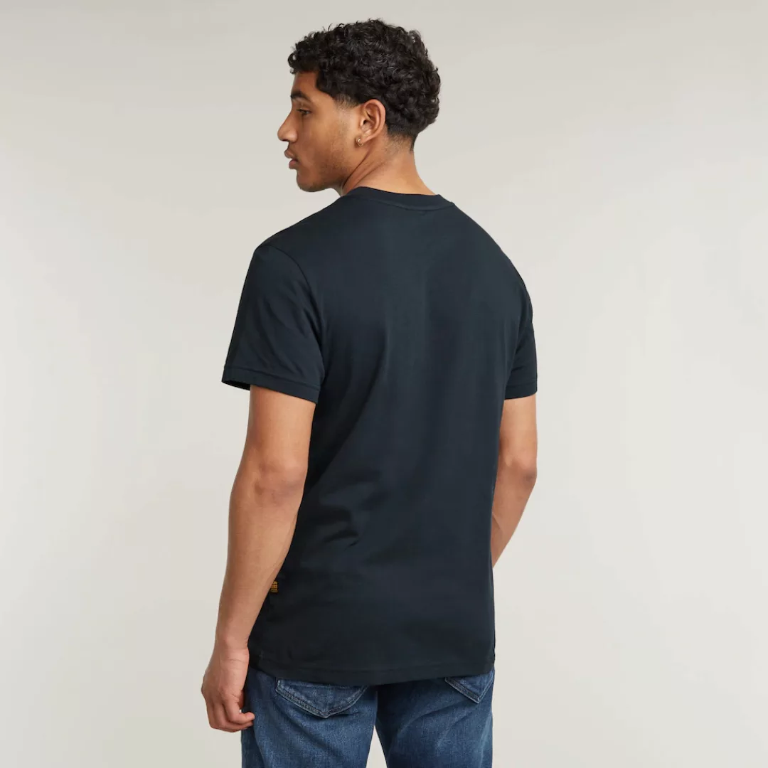 G-Star RAW T-Shirt Burger logo r t günstig online kaufen