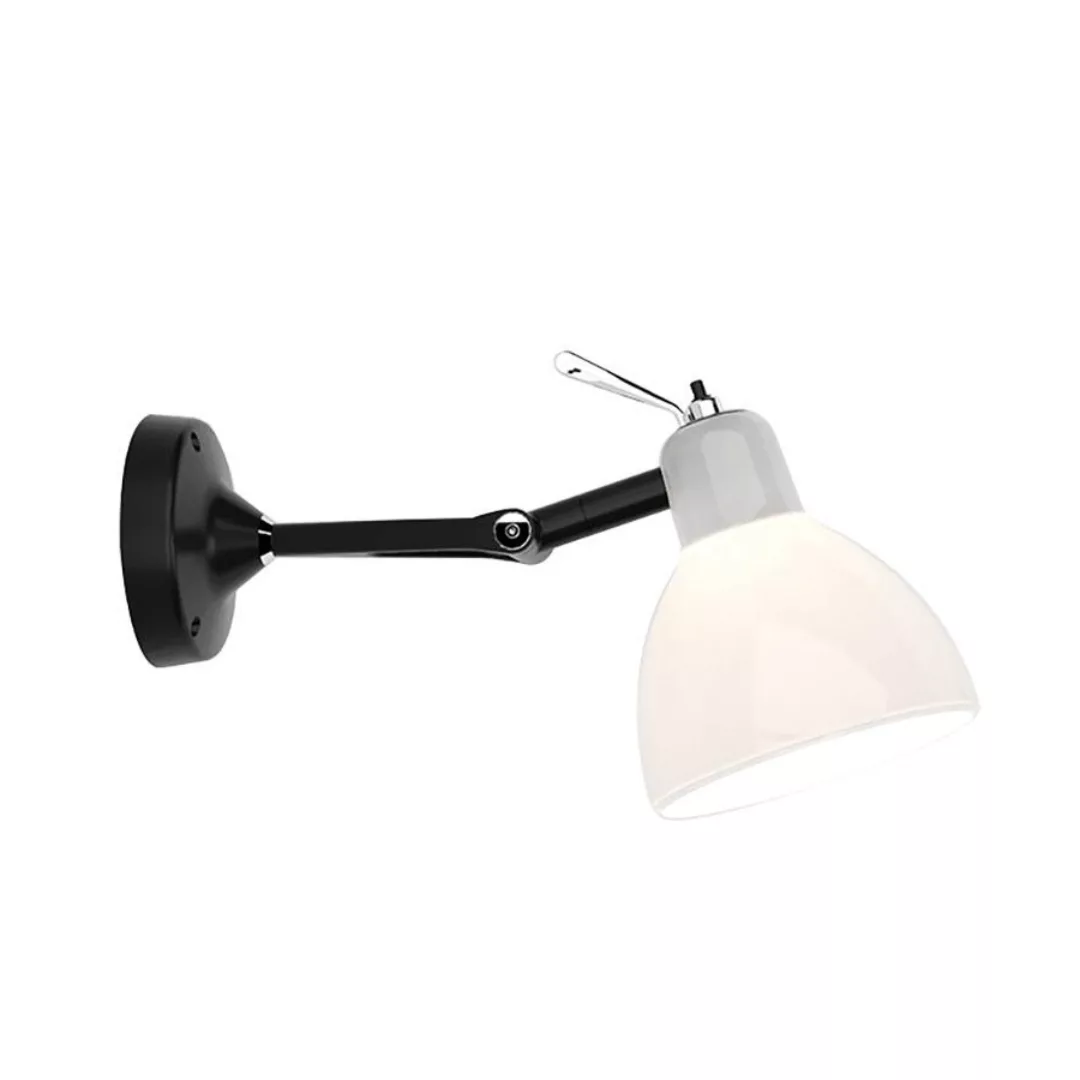 Rotaliana Luxy H0 Glam Wandlampe schwarz/weiß günstig online kaufen