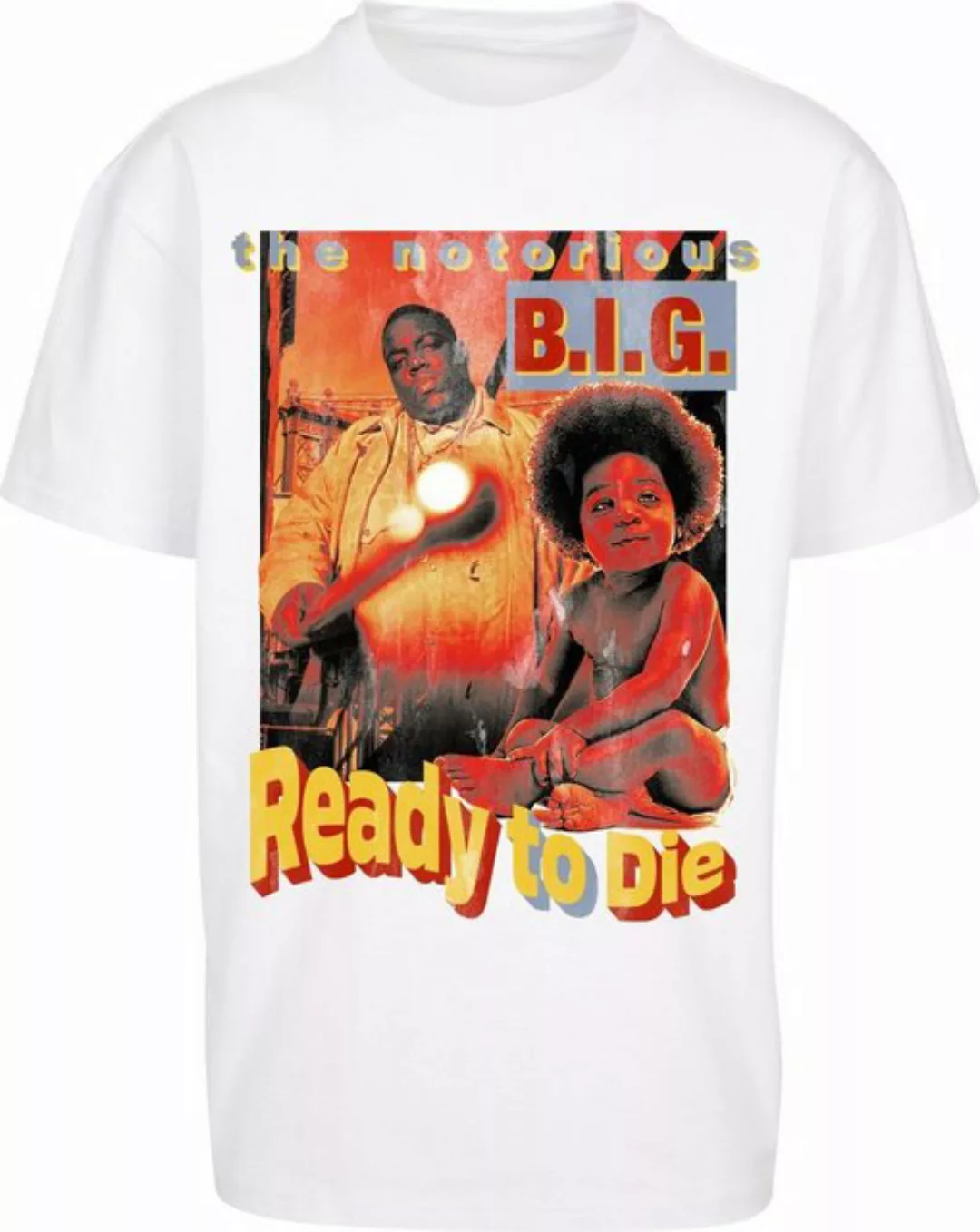 Upscale by Mister Tee T-Shirt Herren Biggie Crown Oversize Tee (1-tlg) günstig online kaufen