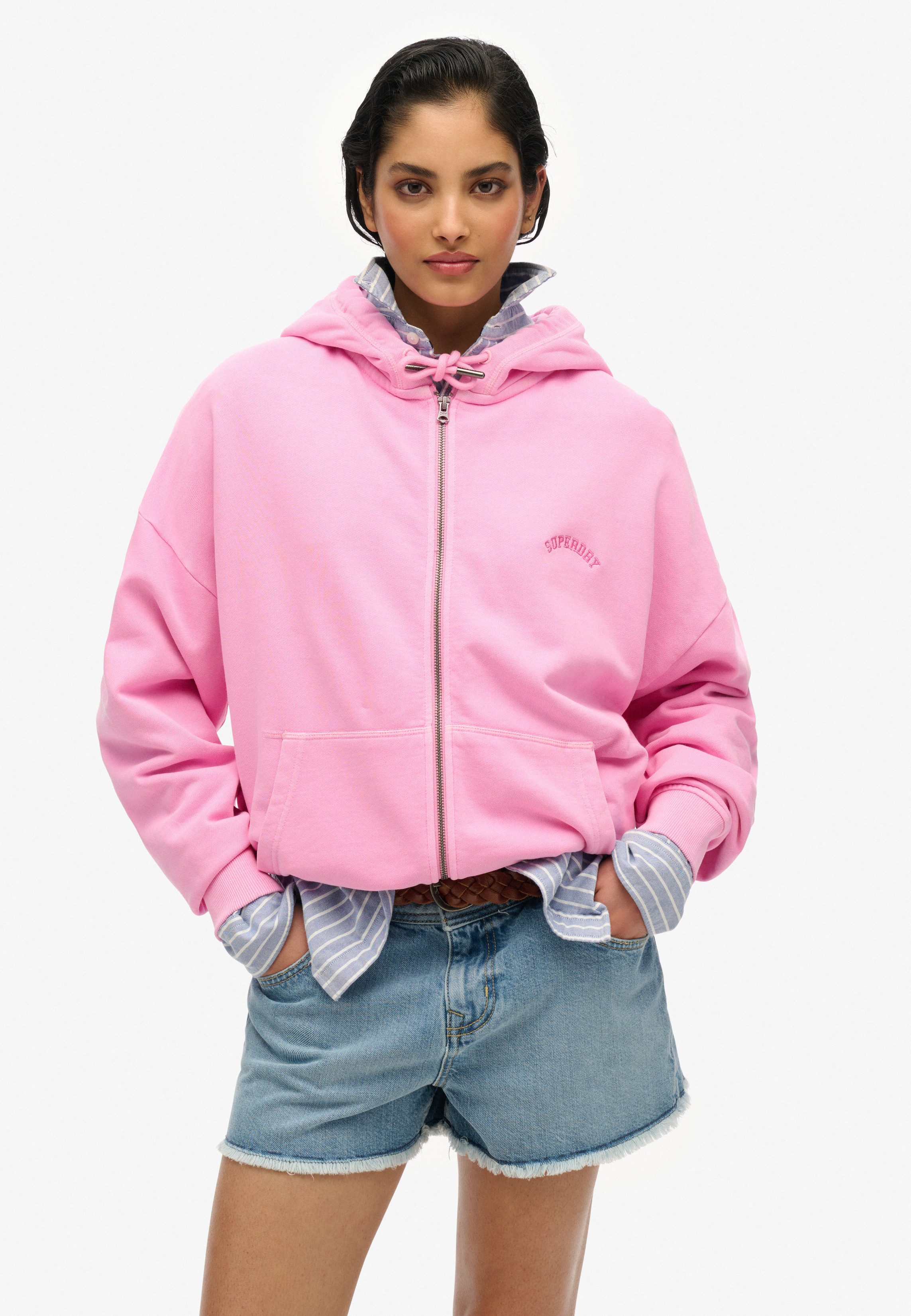 Superdry Kapuzensweatjacke ESSENTIAL LOGO GD ZH günstig online kaufen