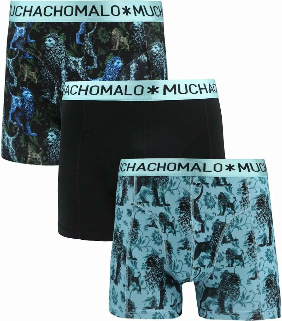 Muchachomalo Boxershorts 3er-Pack Delftlion - Größe S günstig online kaufen