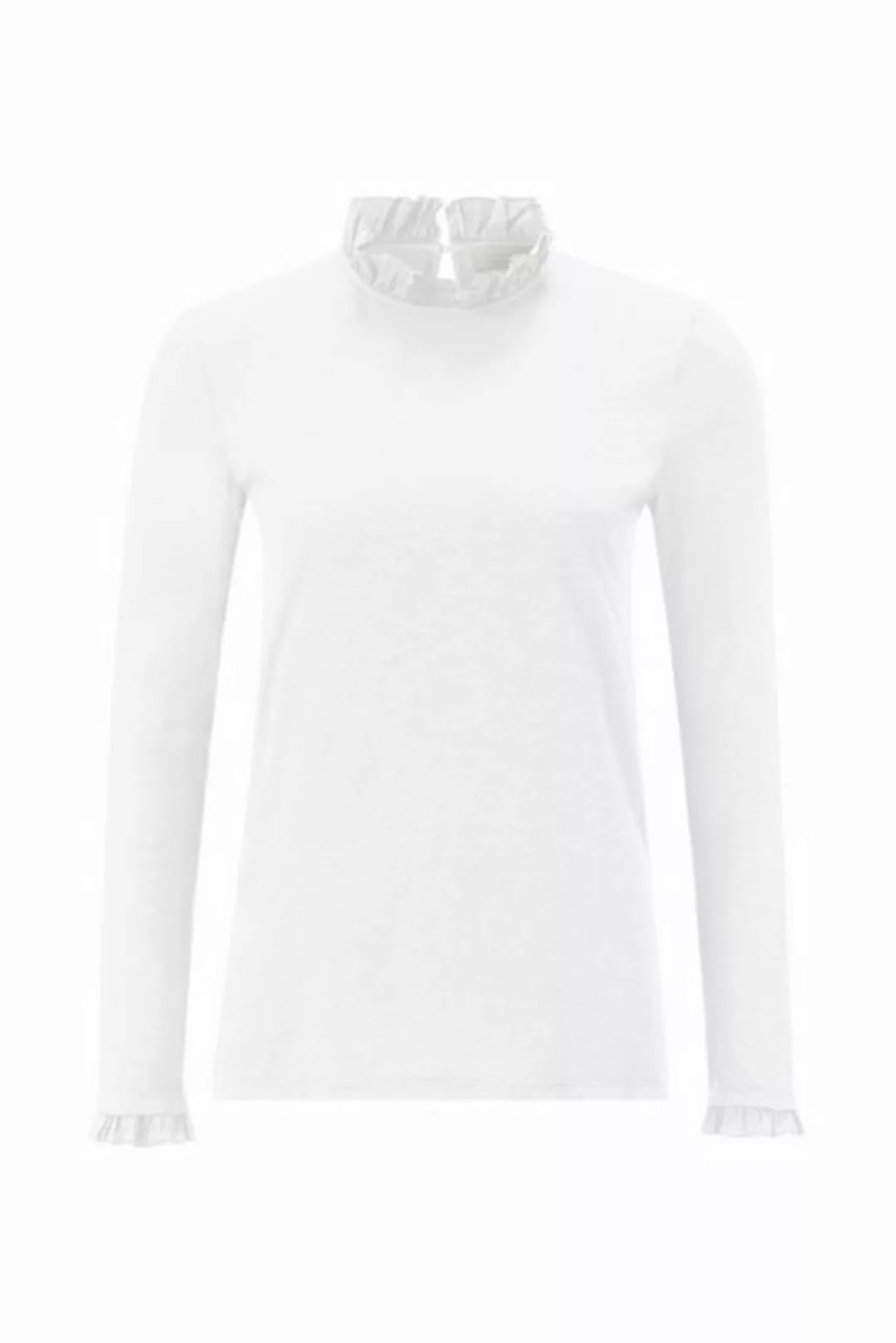 Rich & Royal T-Shirt Organic Slub Frill Longsleeve günstig online kaufen