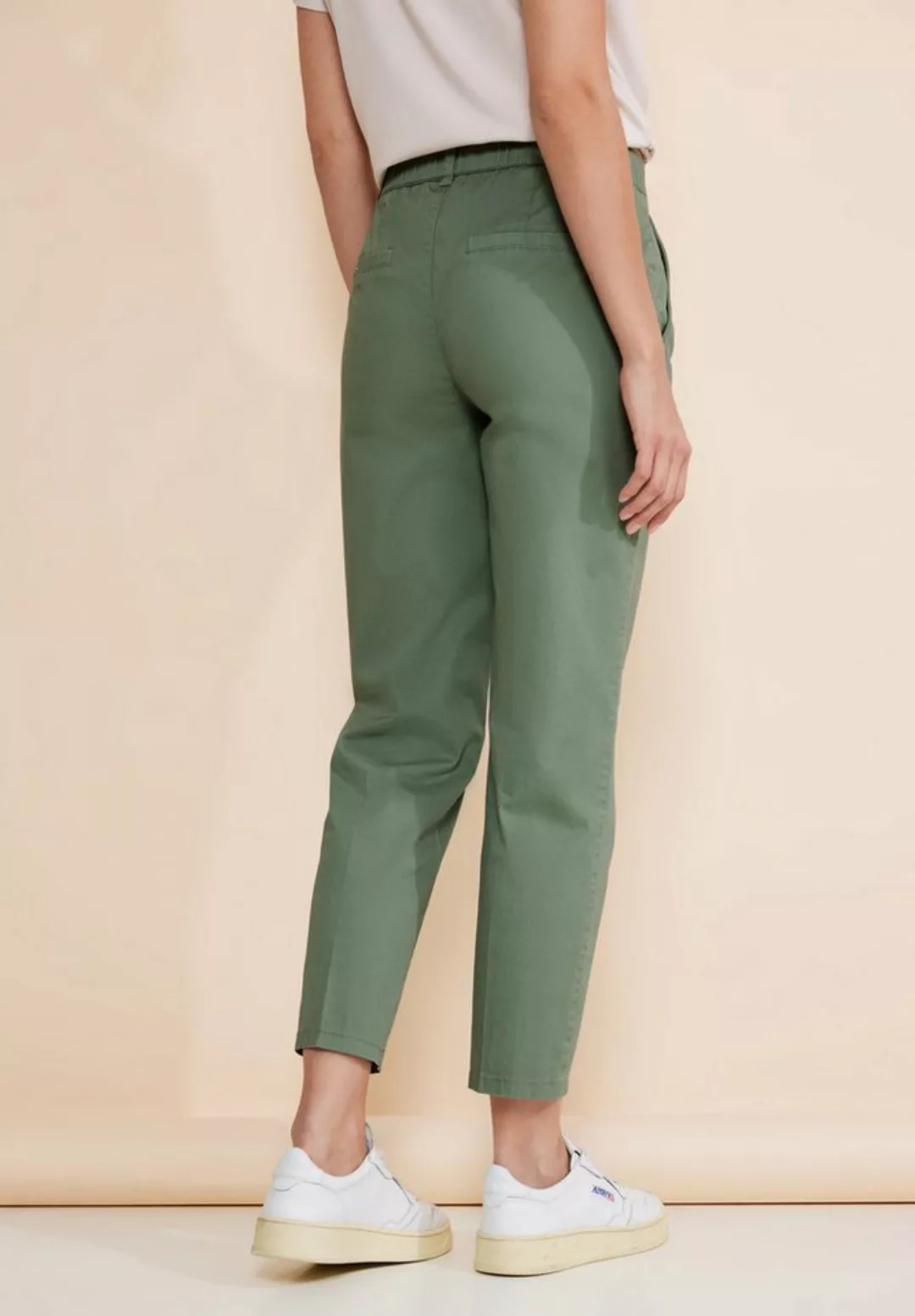 STREET ONE Röhrenhose, Middle Waist günstig online kaufen