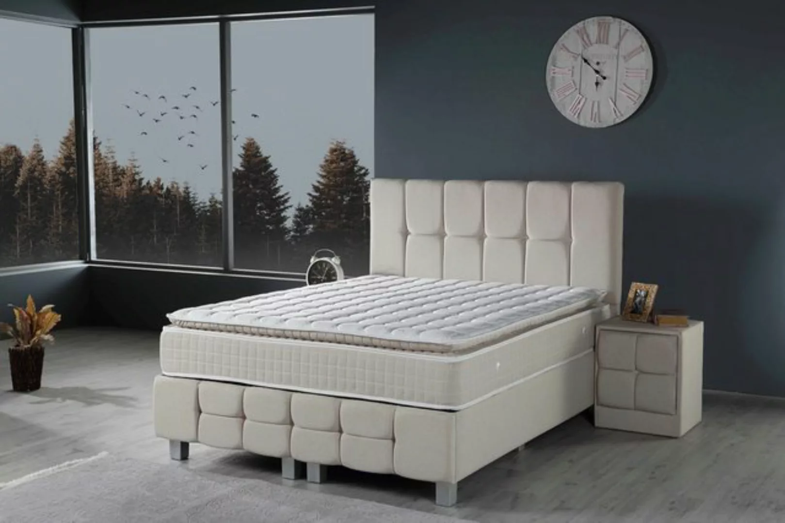 Sitwell Boxspringbett CAPRICE Set (mit Bettkasten, Matratze inkl. Topper), günstig online kaufen