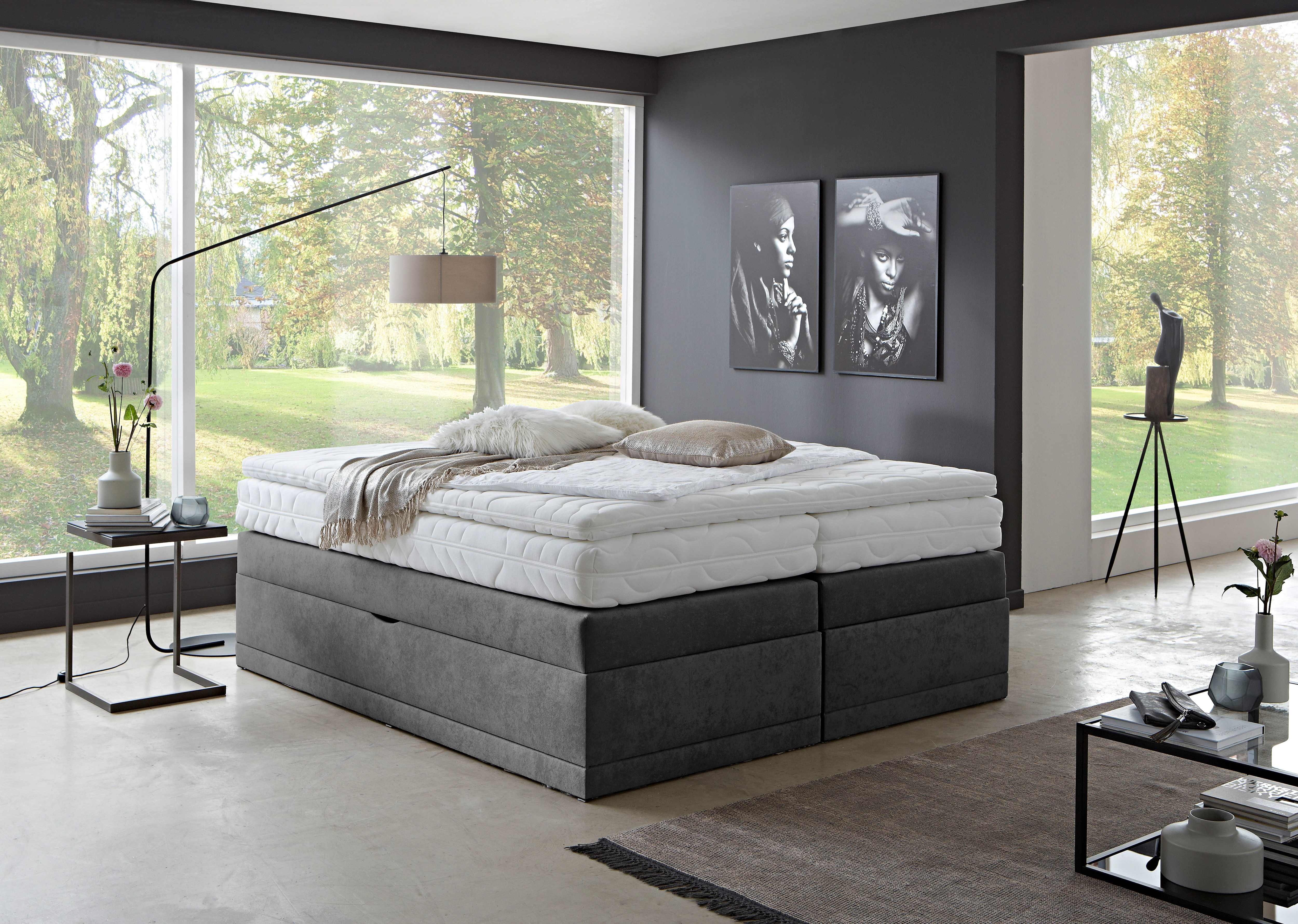Westfalia Schlafkomfort Boxspringbett "Ibiza" günstig online kaufen