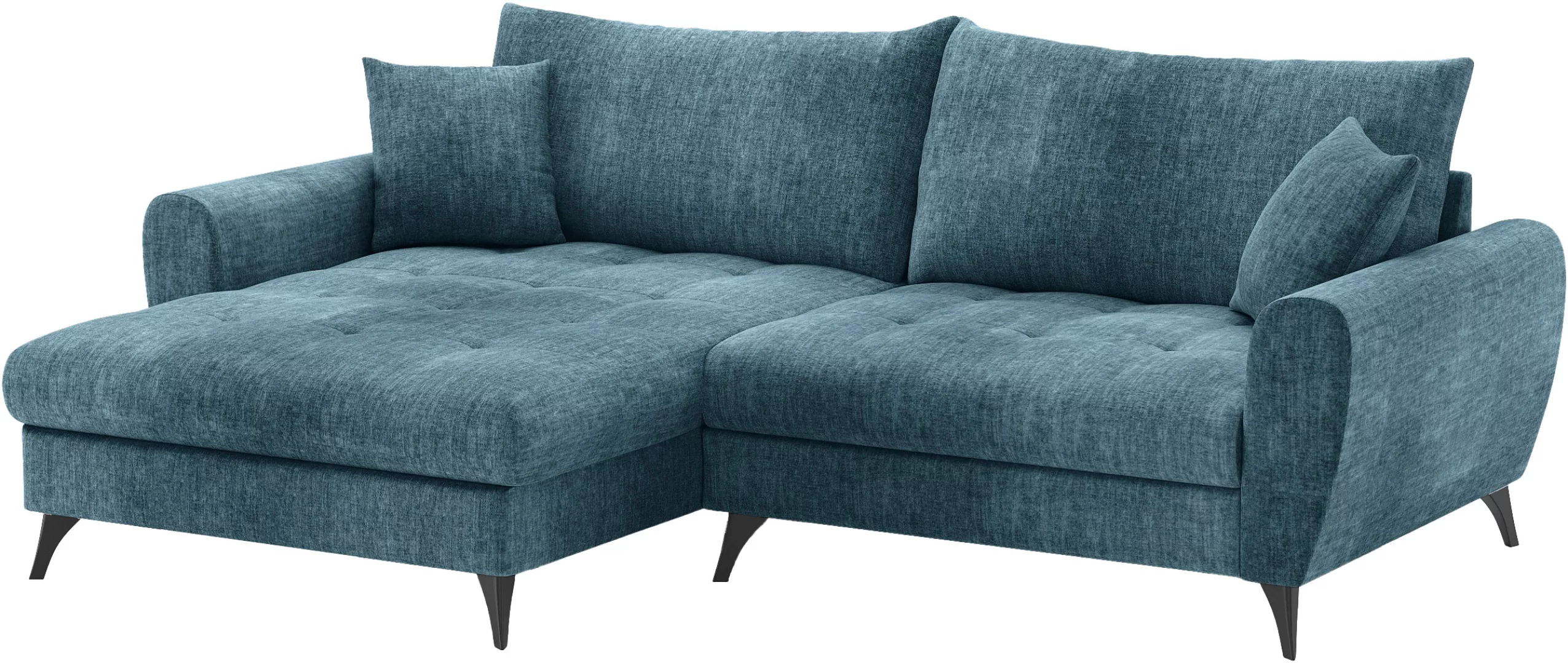 Mr. Couch Ecksofa "Blackburn II, L-Form", Mit Kaltschaumpolsterung bis 140 günstig online kaufen