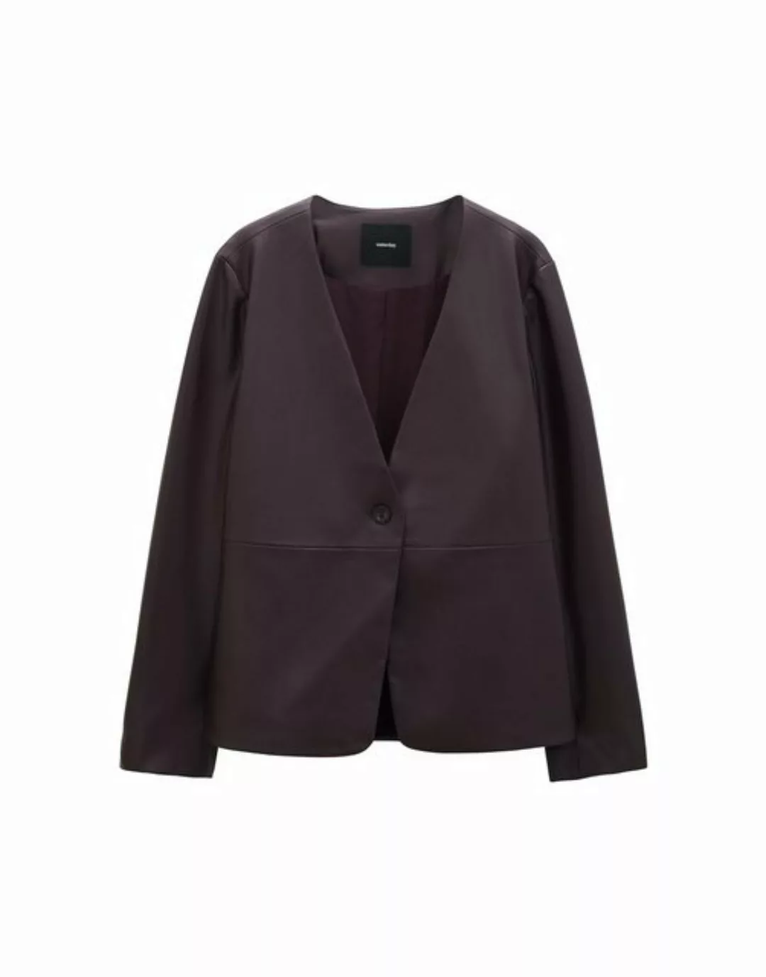 someday Lederimitat-Blazer günstig online kaufen