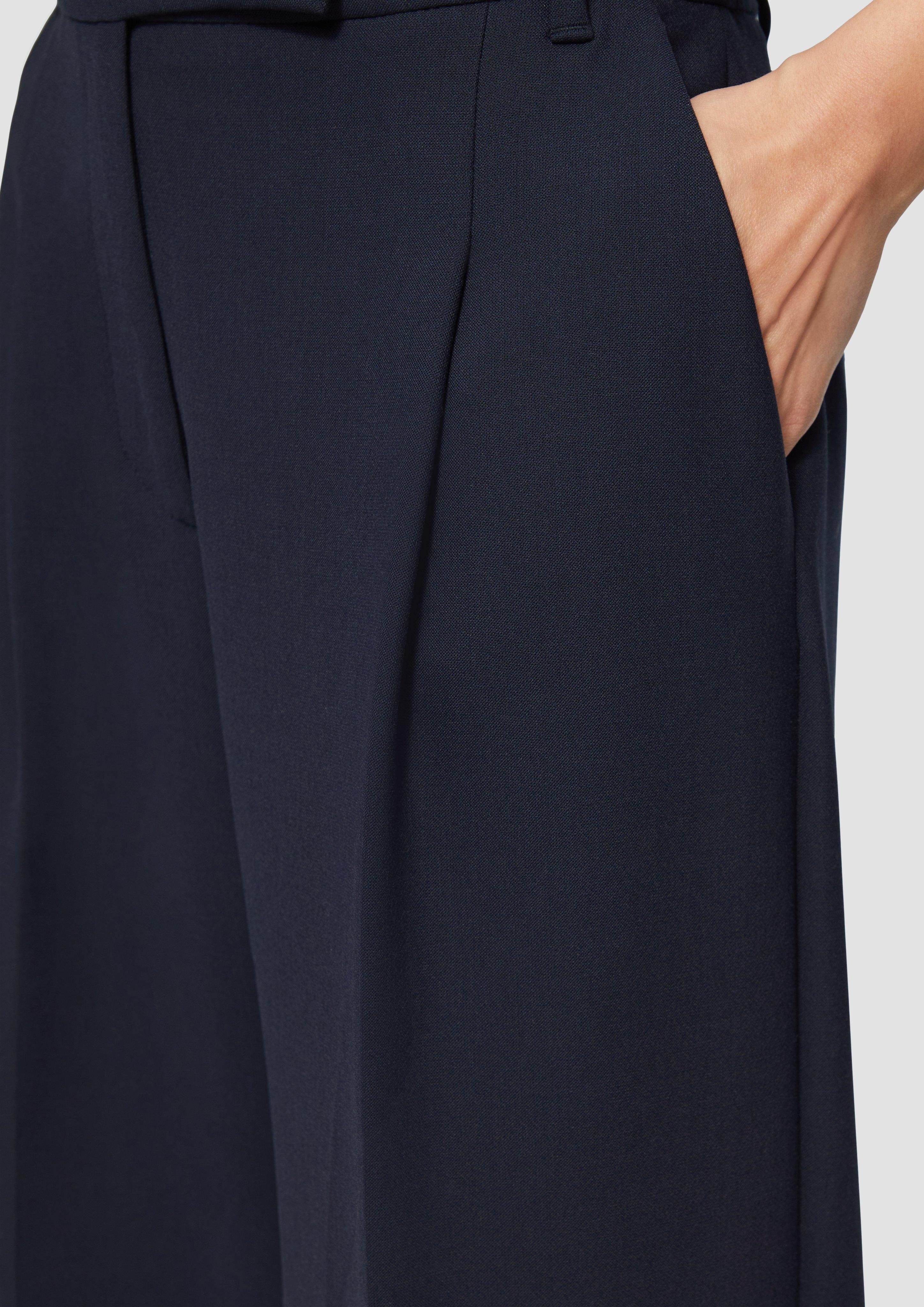 s.Oliver BLACK LABEL Stoffhose Hose aus günstig online kaufen