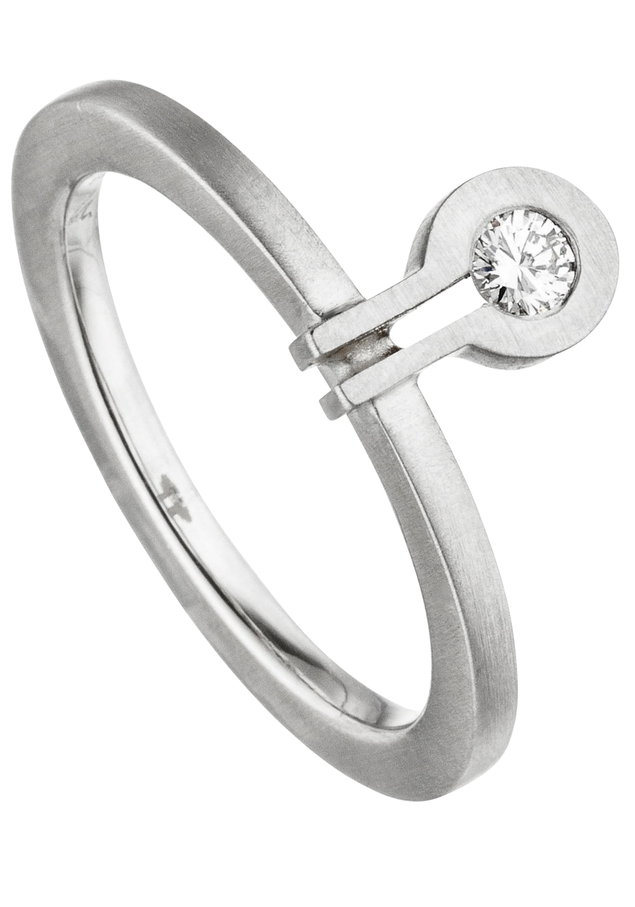 JOBO Fingerring "Ring mit Diamant", 950 Platin günstig online kaufen