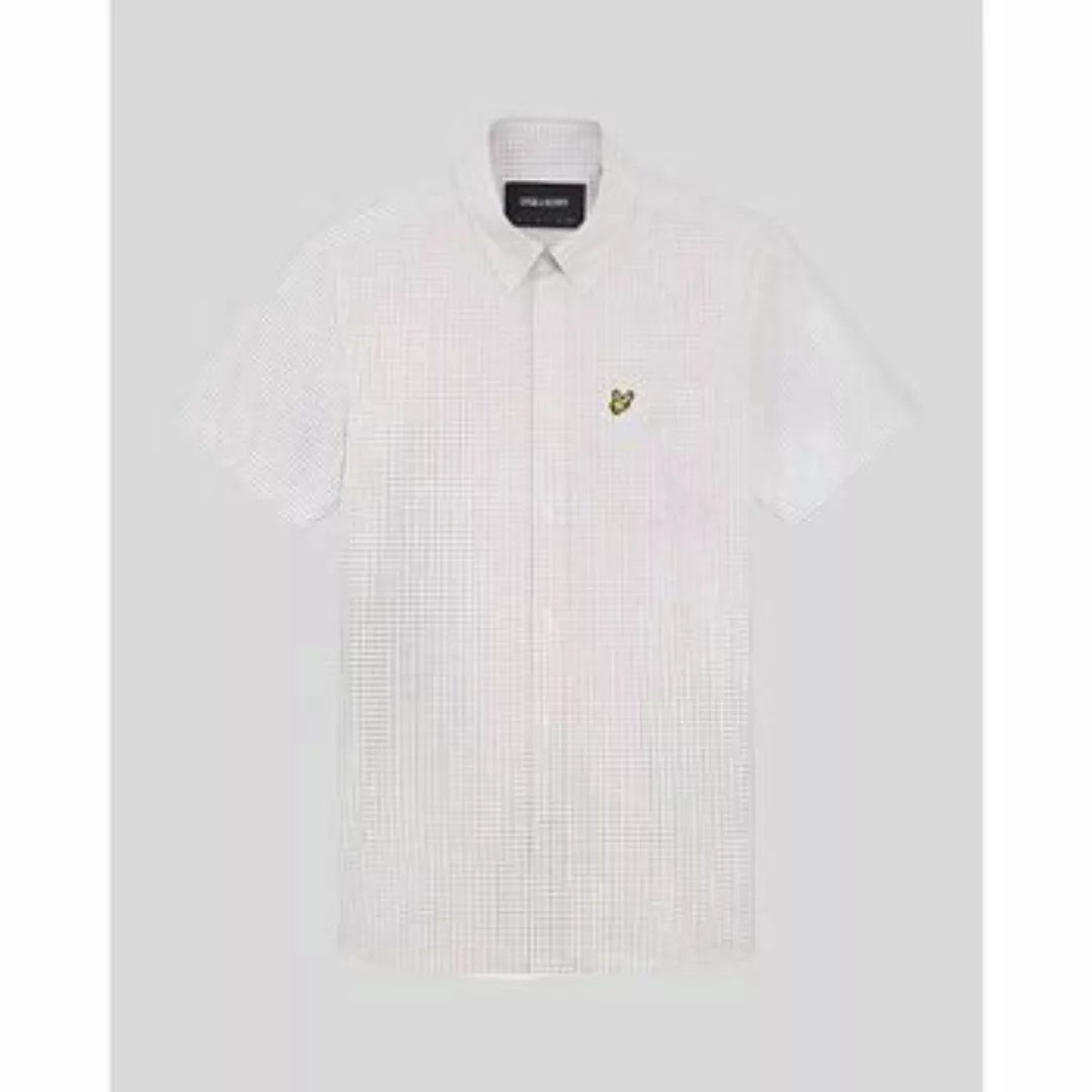 Lyle & Scott  Hemdbluse SW2213V SHORT SLEEVE SHIRT-X334 COVE günstig online kaufen