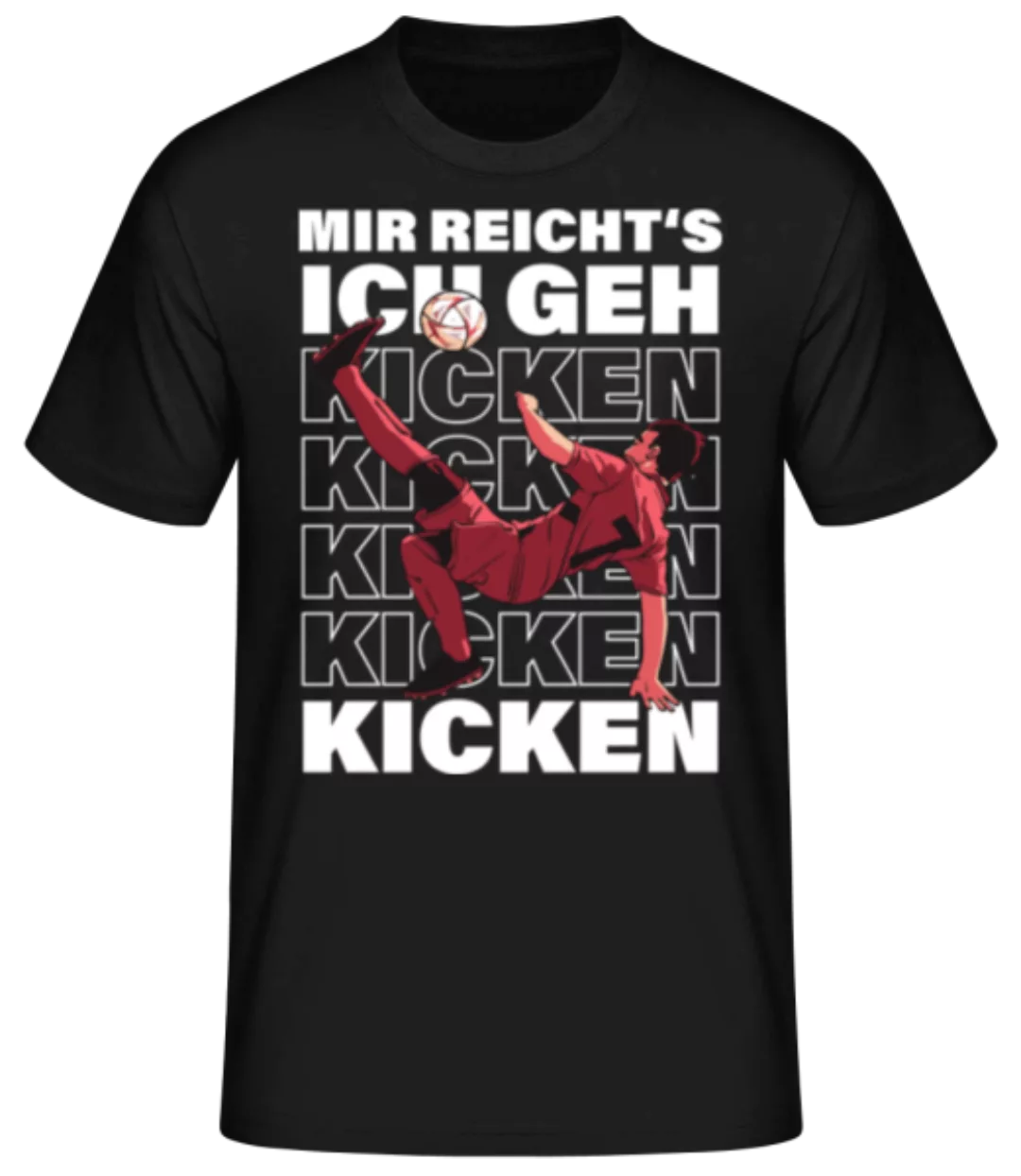 Fußball Ich Geh Kicken · Männer Basic T-Shirt günstig online kaufen