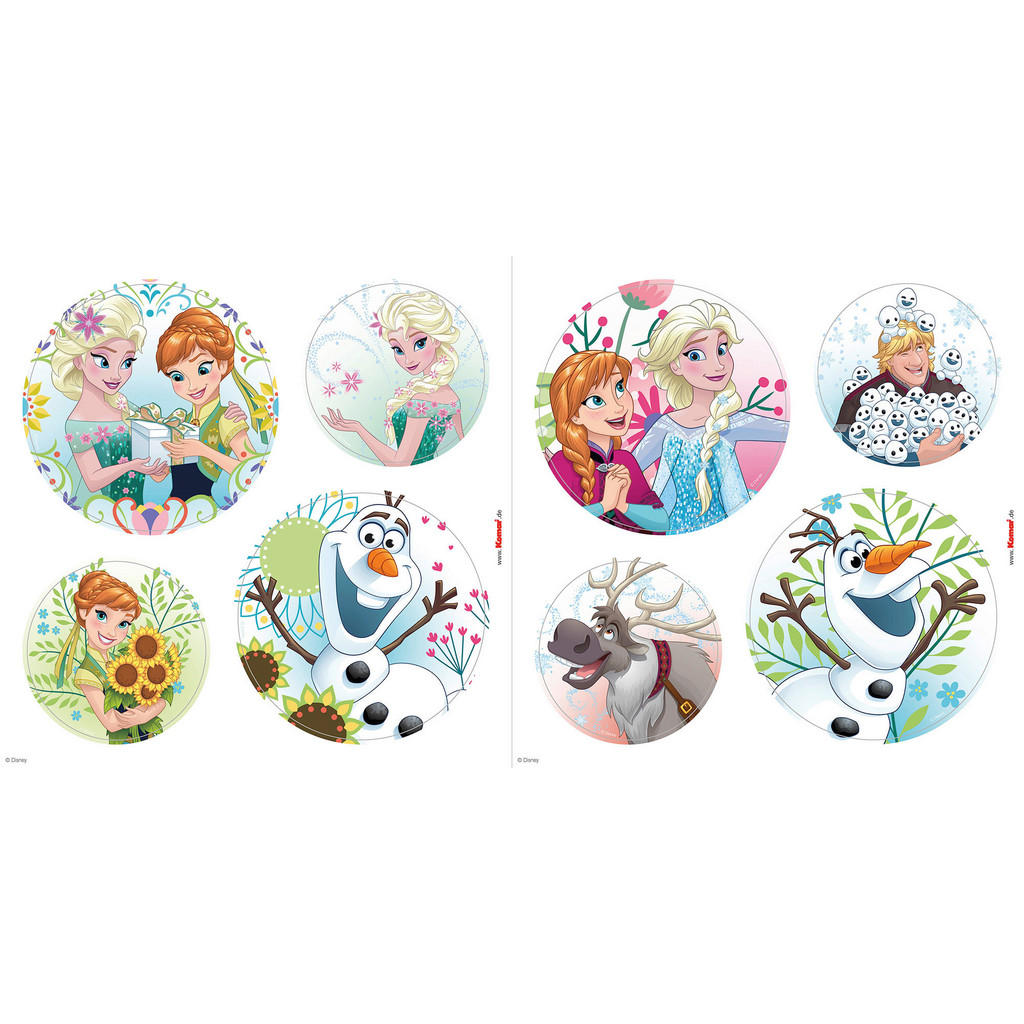 Komar Fenstersticker Frozen Springday  Frozen Springday B/L: ca. 30x30 cm günstig online kaufen