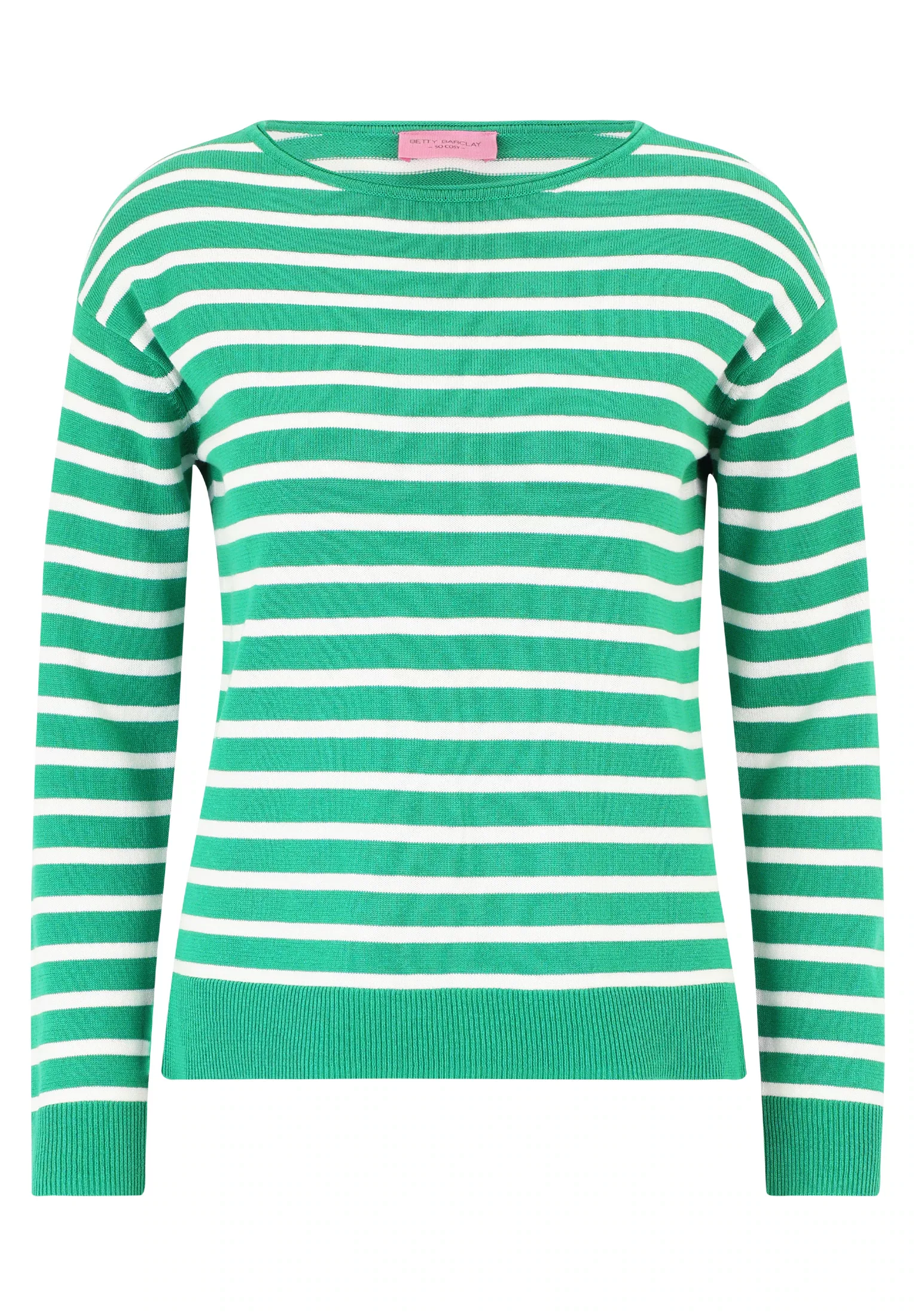 Betty Barclay Strickpullover "Betty Barclay Basic-Strickpullover mit Ringel günstig online kaufen