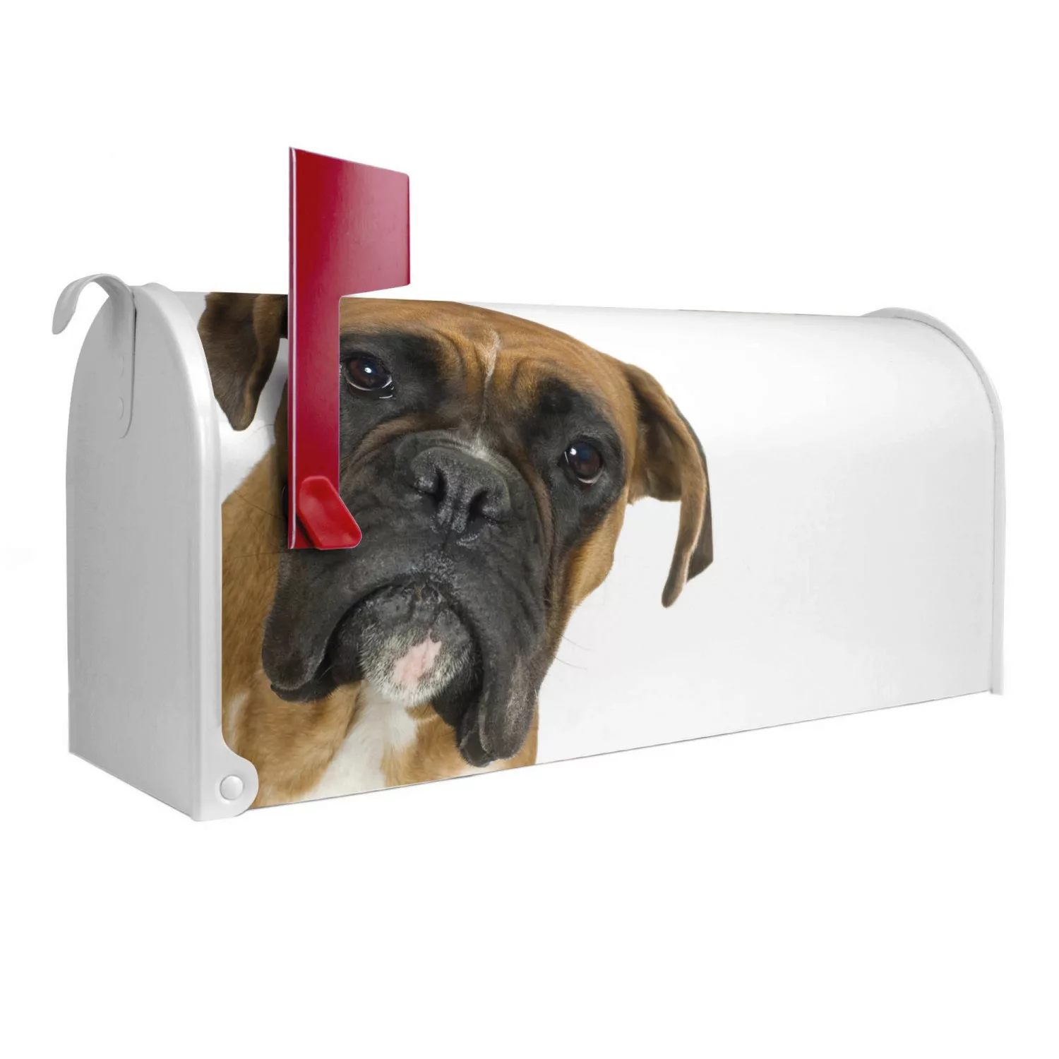 Banjado Amerikanischer Briefkasten Weiß 48x22x16cm US Mailbox Letterbox Pos günstig online kaufen