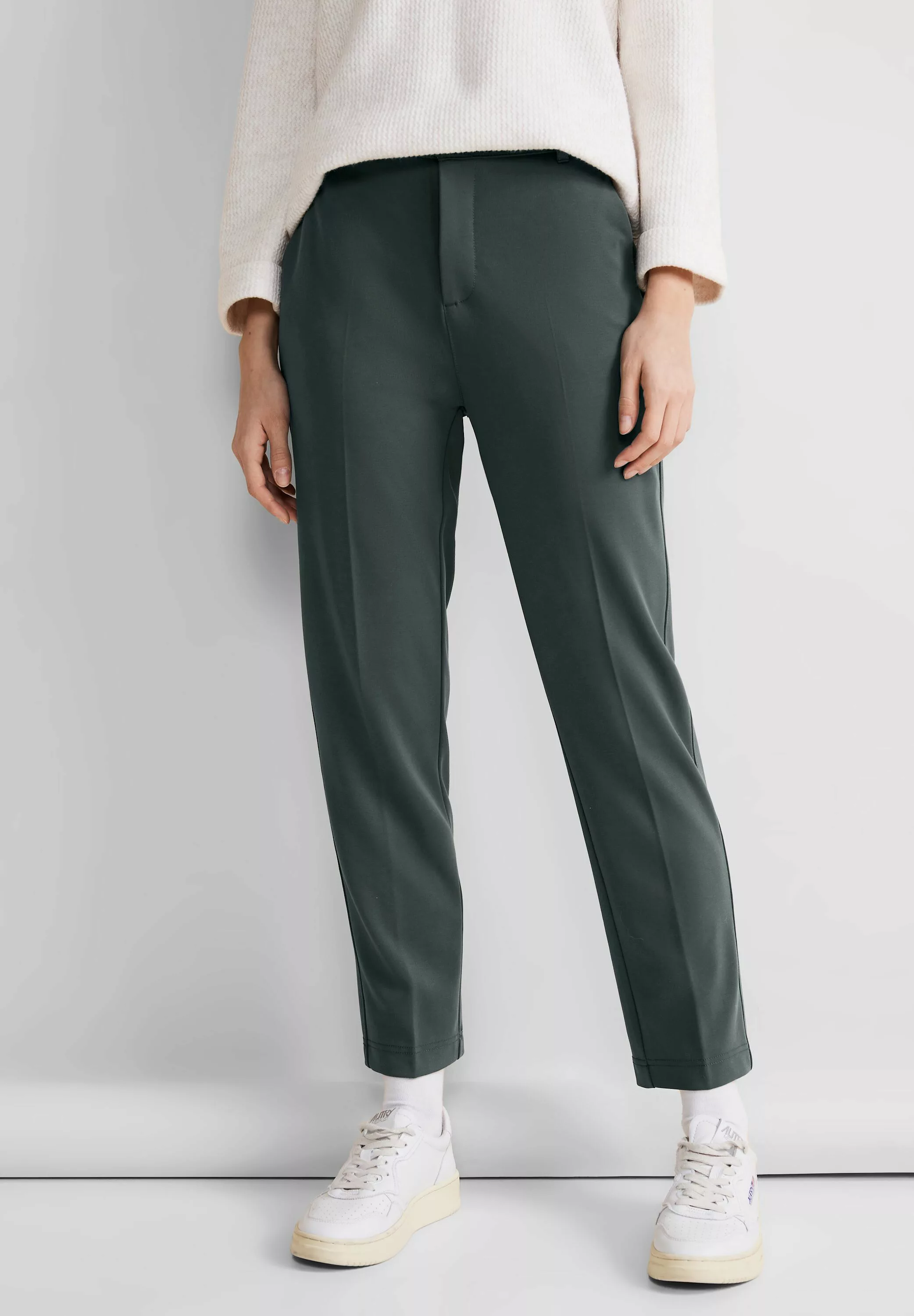 STREET ONE Chinos, Middle Waist günstig online kaufen