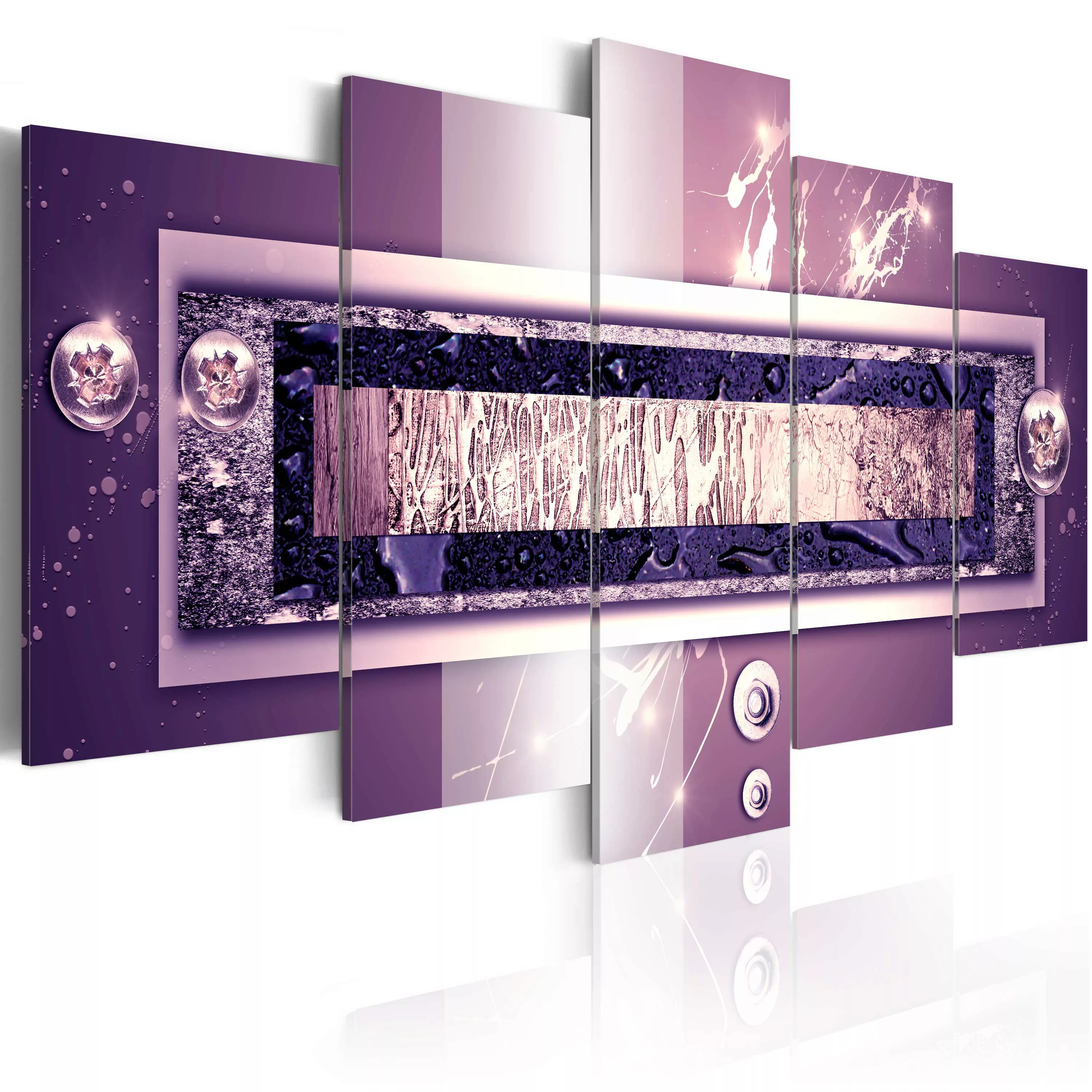 Wandbild - Purple cascade günstig online kaufen