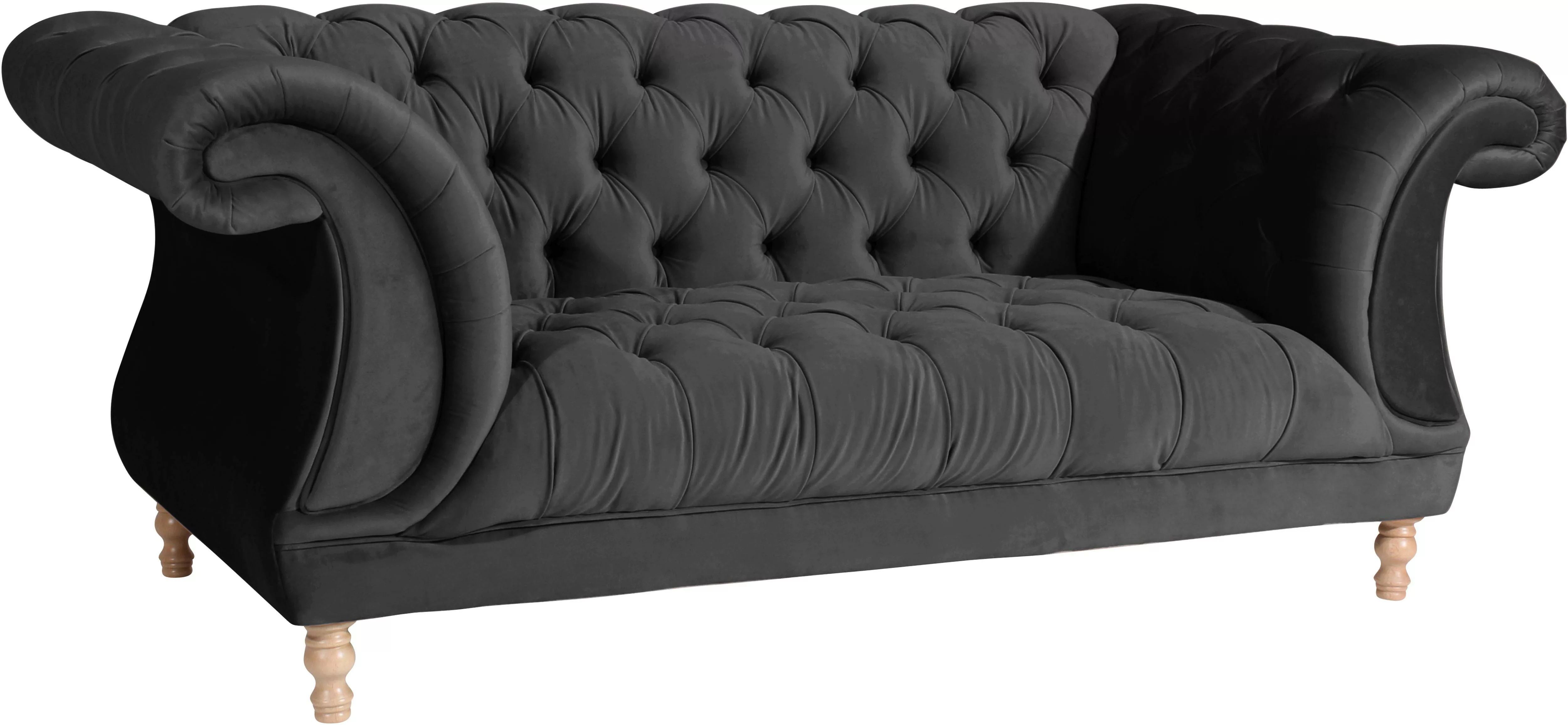 Max Winzer Chesterfield-Sofa "Isabelle", mit Knopfheftung & gedrechselten F günstig online kaufen