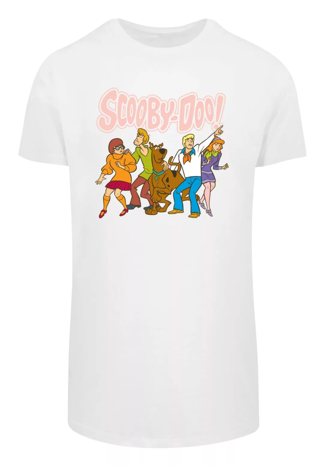 F4NT4STIC Kurzarmshirt "F4NT4STIC Herren Scooby Doo Classic Group with Shap günstig online kaufen