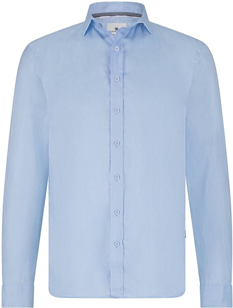 State Of Art Hemd Leinen Hellblau - Größe 3XL günstig online kaufen