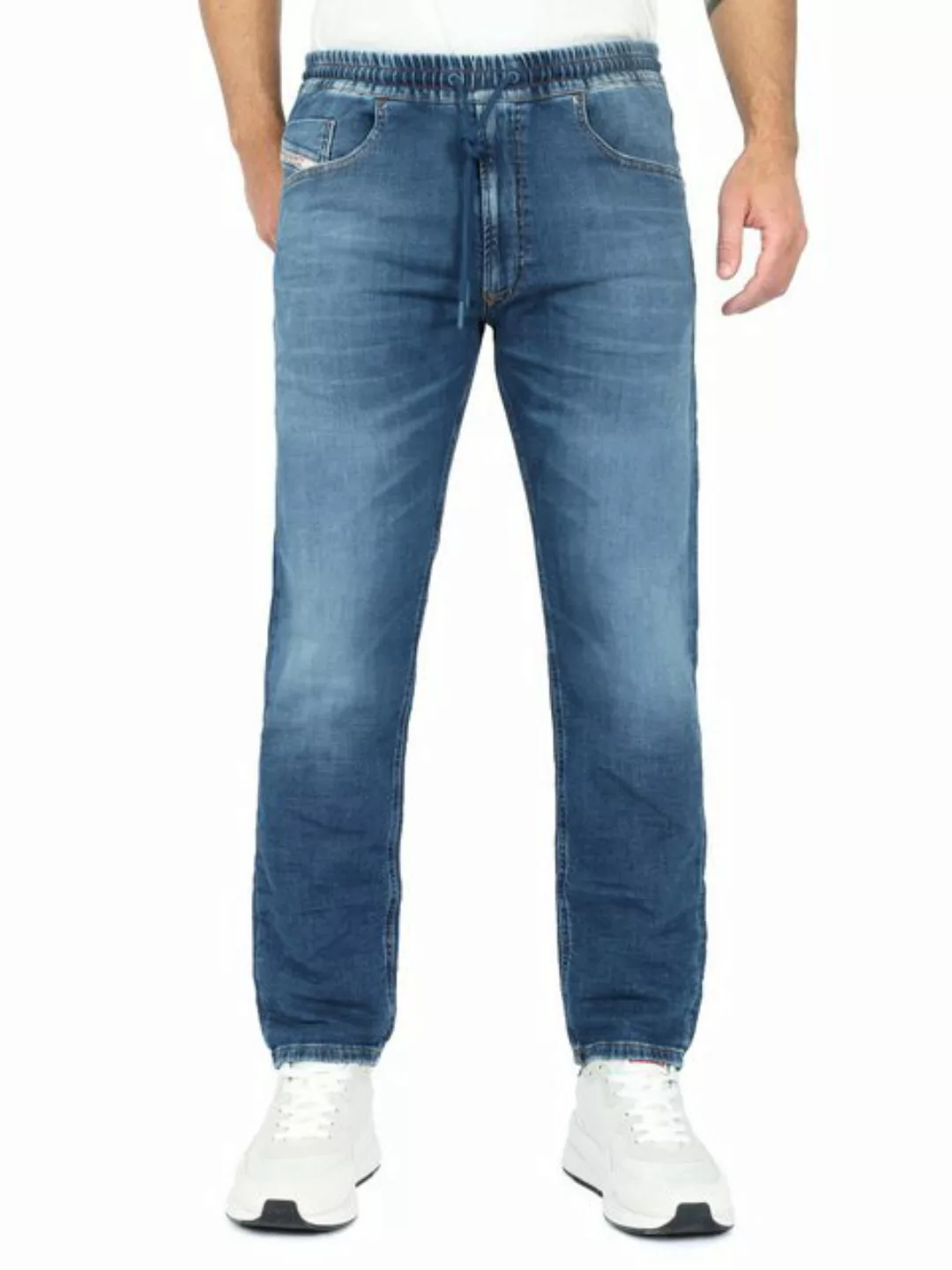 Diesel Tapered-fit-Jeans Regular Fit JoggJeans - 2030 D-Krooley 068HY günstig online kaufen