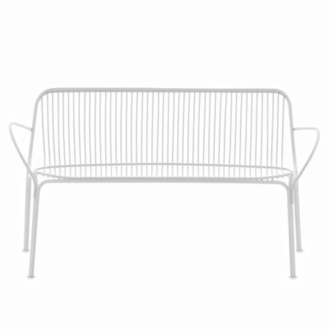 Gartensofa 2-Sitzer HiRay metall weiß / Metall - L 121 cm - Kartell - Weiß günstig online kaufen