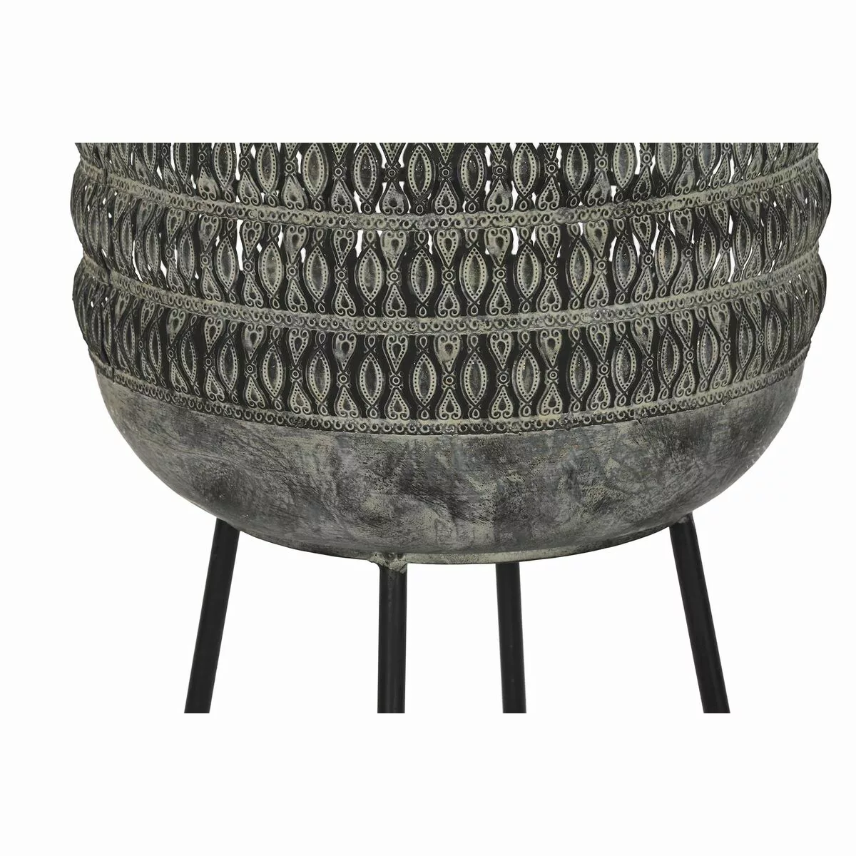 Satz Blumentöpfe Dkd Home Decor Abgenutzt Metall 2 Stücke 2 Stück (32 X 32 günstig online kaufen