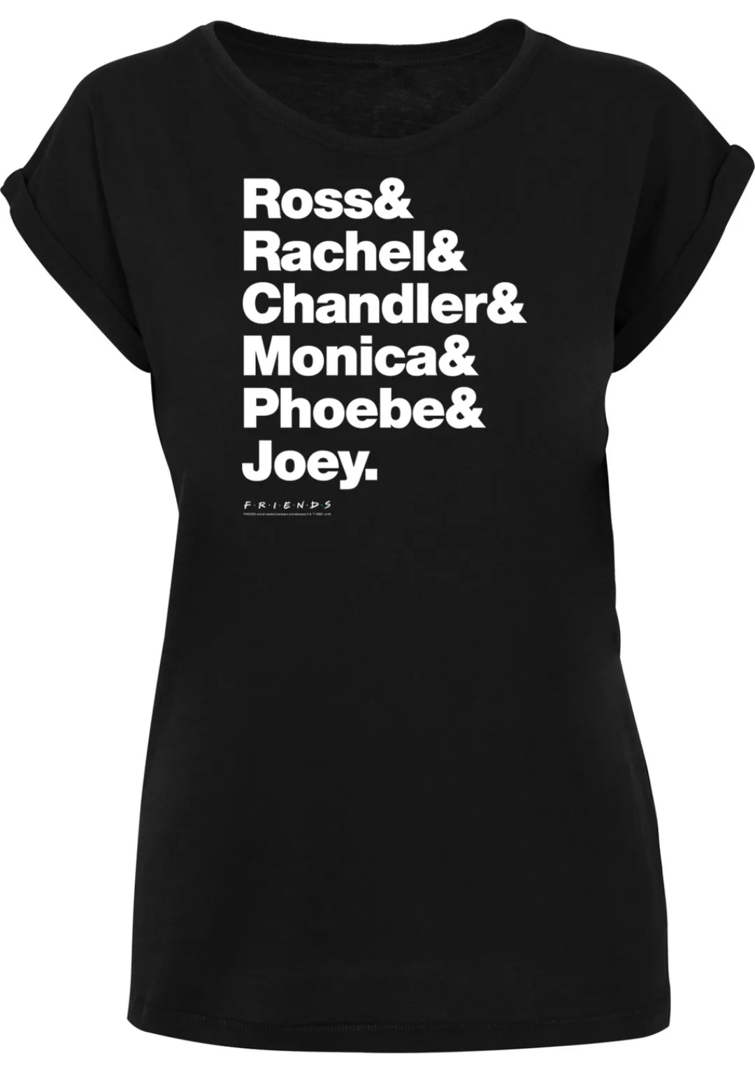 F4NT4STIC T-Shirt "FRIENDS Namen", Print günstig online kaufen