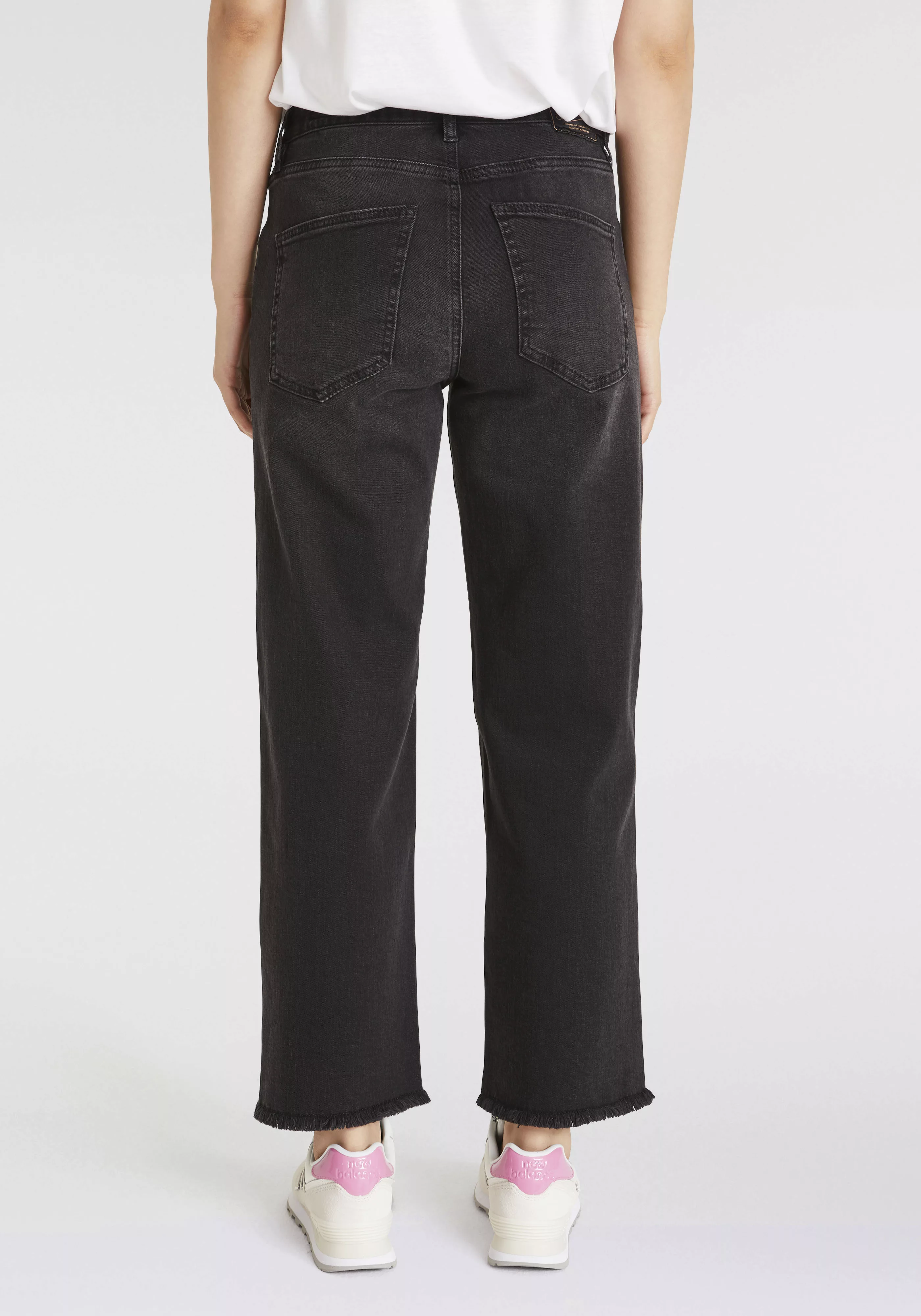 Herrlicher Straight-Jeans "Mäze Sailor Recycled Denim Black Stretch", im Fi günstig online kaufen