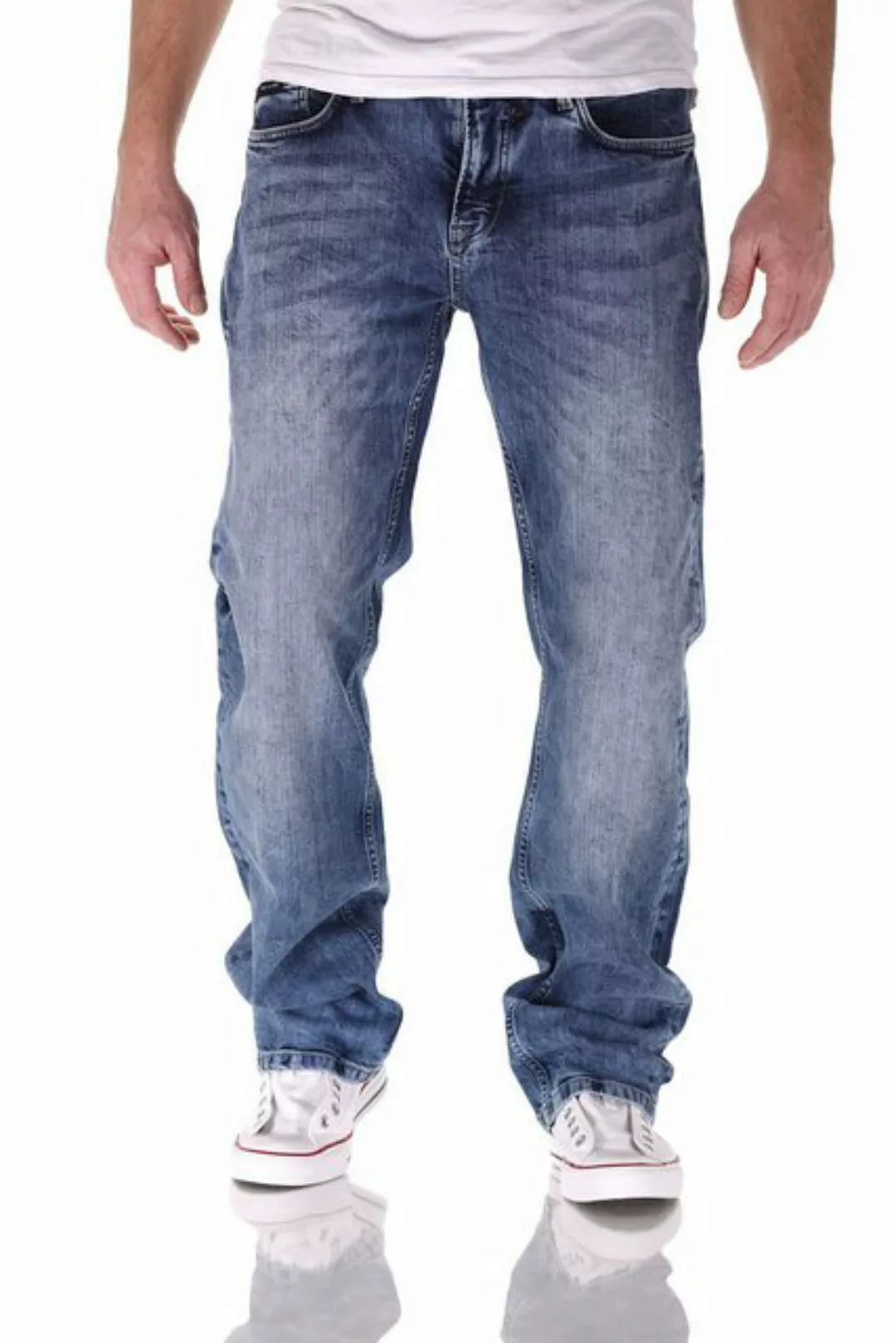 Big Seven Comfort-fit-Jeans Big Seven Morris Medium Blue Comfort Fit Herren günstig online kaufen