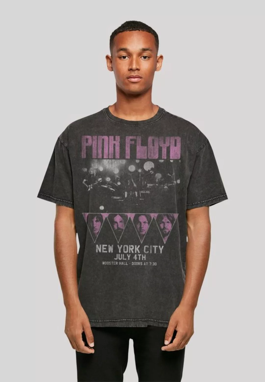 F4NT4STIC T-Shirt "Pink Floyd Oversize T-Shirt", Print günstig online kaufen