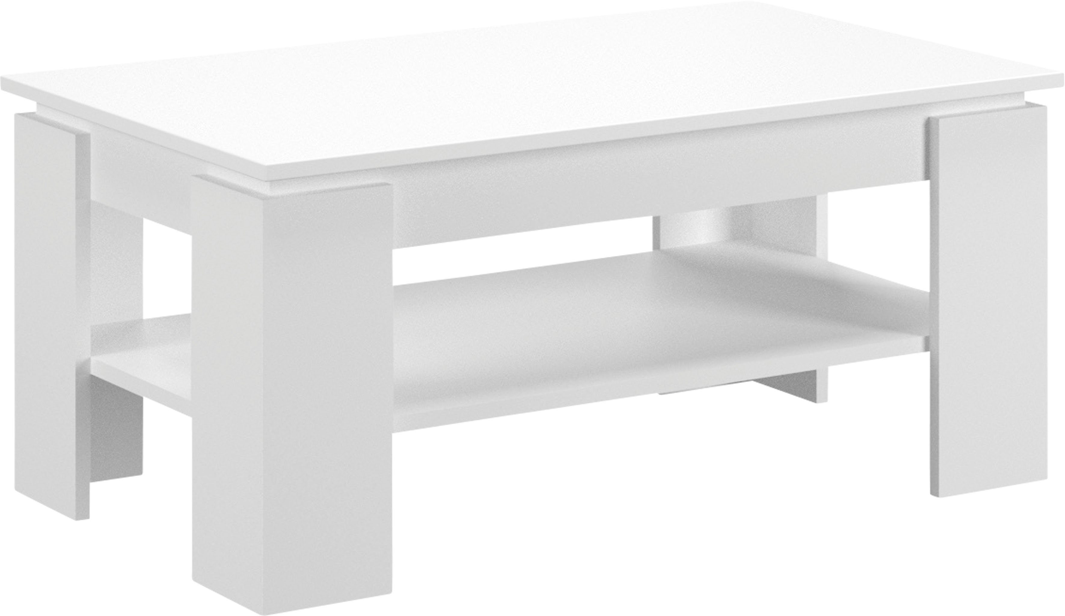 INOSIGN Couchtisch "Kalmar, rechteckig, 100 x 60 cm, 1 Ablageboden", Sofati günstig online kaufen