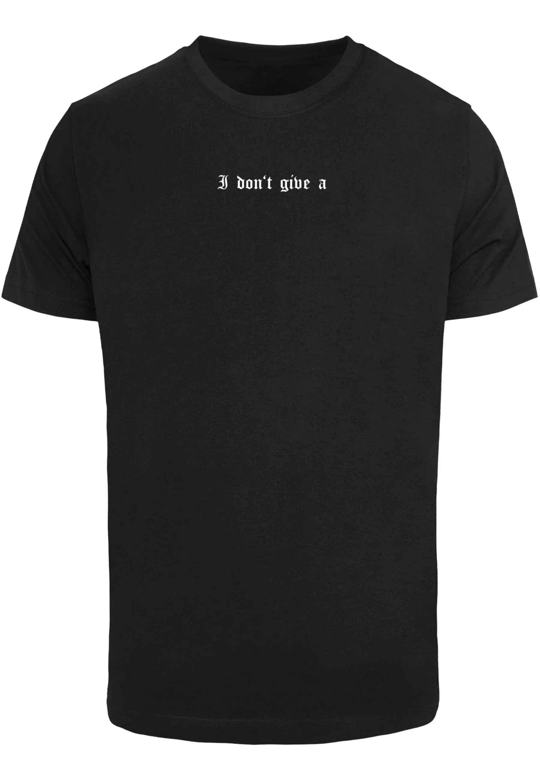 MisterTee T-Shirt "MisterTee Herren I Dont Give A Tee" günstig online kaufen