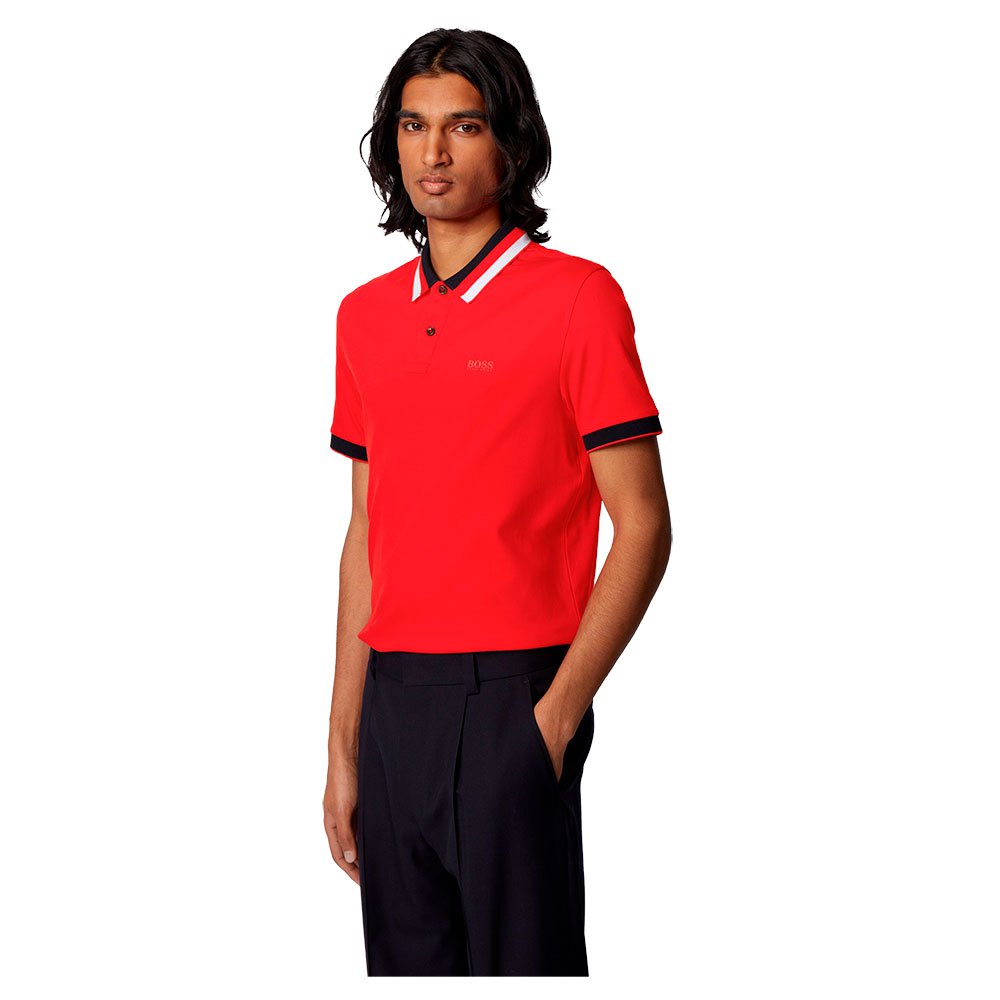 Boss Phillipson Kurzarm-poloshirt S Medium Red günstig online kaufen