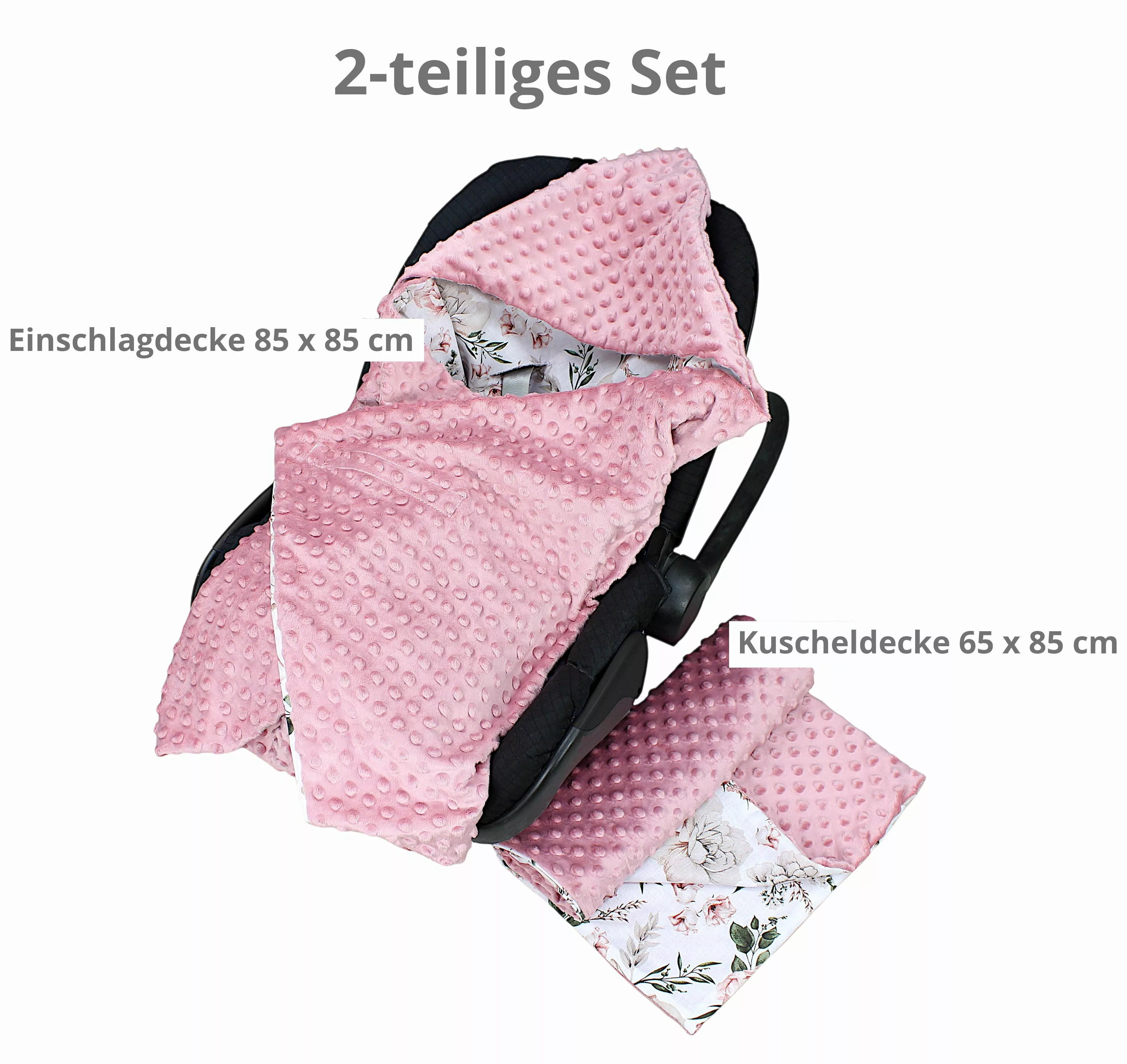 Einschlagdecke 2er SET Baby Einschlagdecke 85x85 günstig online kaufen