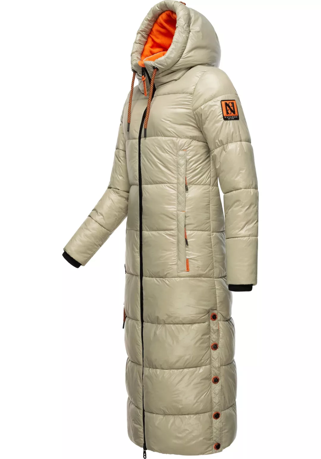 Navahoo Steppmantel "Schmuseengel", warm gefütterte Winter Steppjacke mit K günstig online kaufen