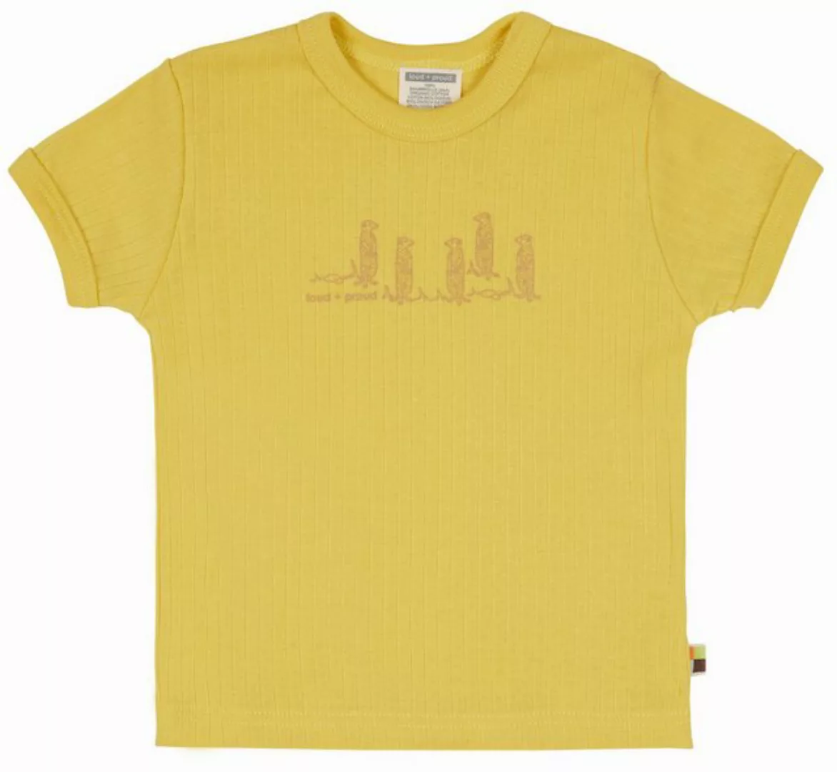 loud + proud T-Shirt mit Druckmotiv Bio Baumwolle, GOTS günstig online kaufen
