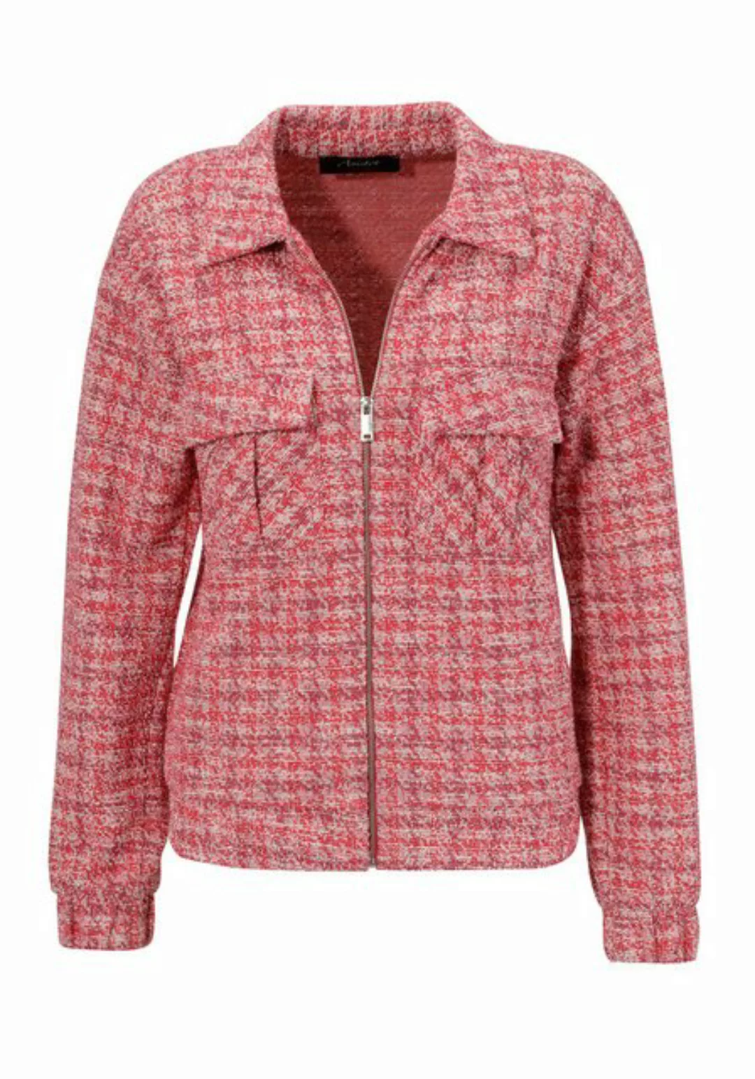 Aniston CASUAL Blouson, aus melierter Bouclé-Jacquard-Qualität - NEUE KOLLE günstig online kaufen