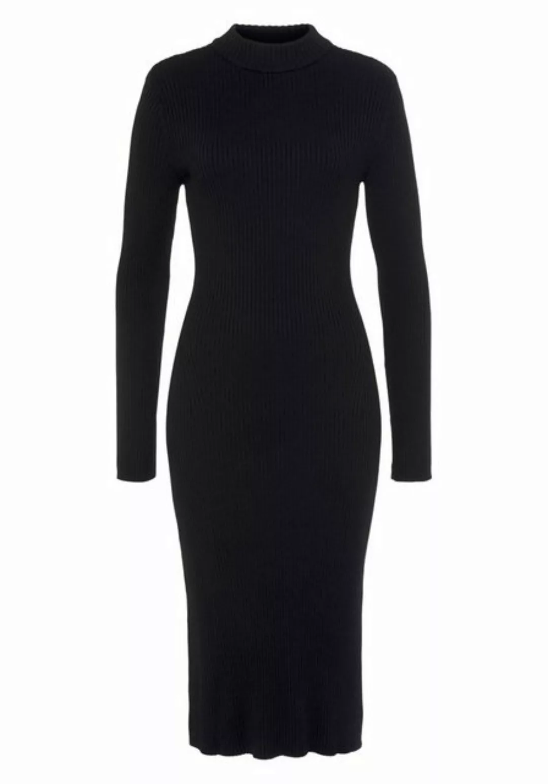 HECHTER PARIS Strickkleid wadenlang, elegant, aus Viskosemischung, Langarm günstig online kaufen