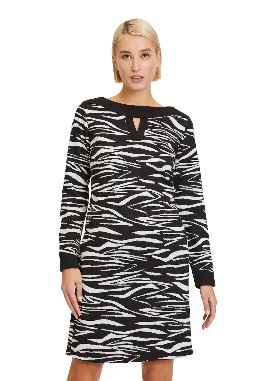 Betty Barclay Shirtkleid "Betty Barclay Shirtkleid mit Jacquard", Form günstig online kaufen