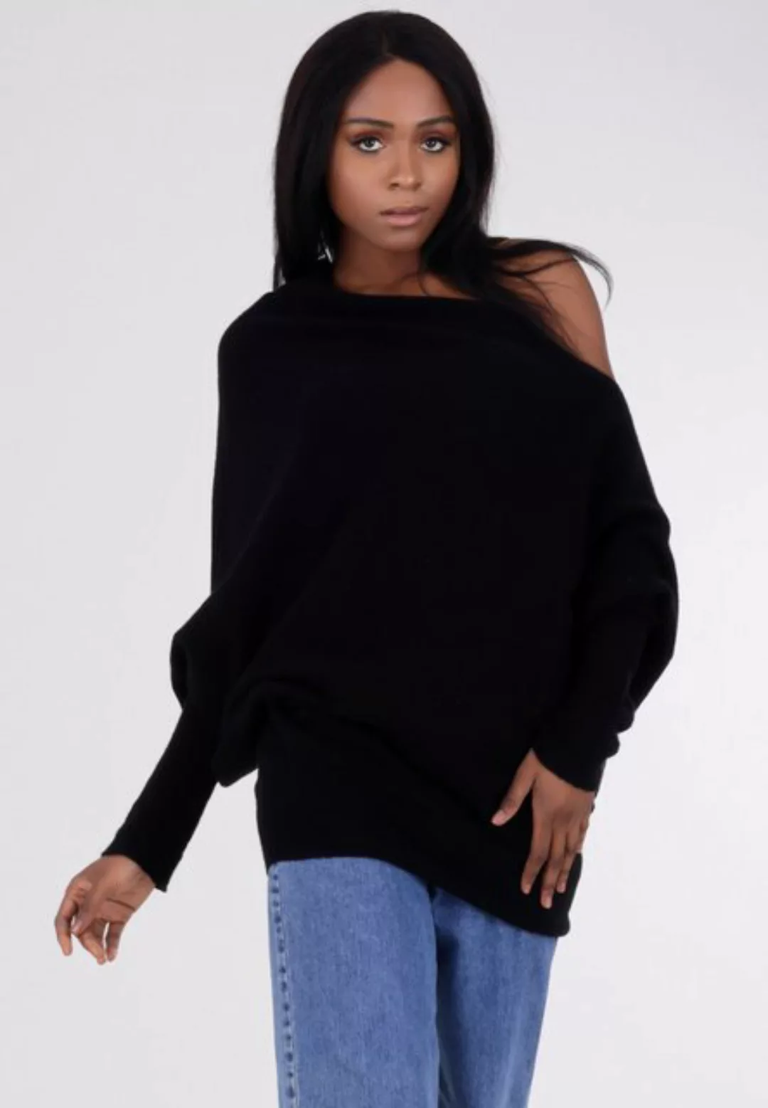 YC Fashion & Style Strickpullover "Casual Chic: Asymmetrischer Pullover in günstig online kaufen