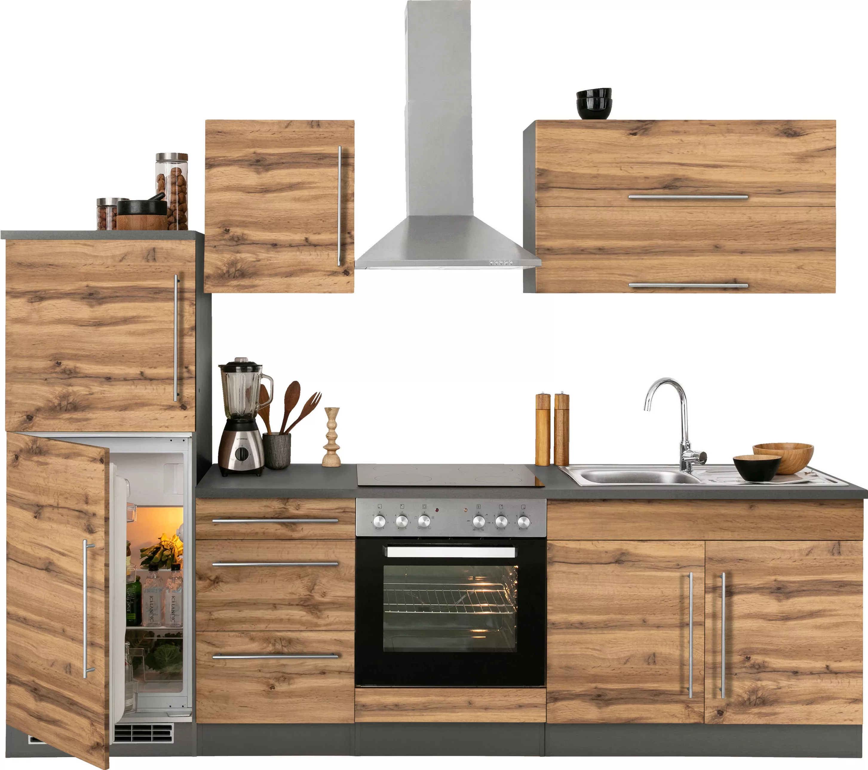 Kochstation Küchenzeile "KS-Samos" günstig online kaufen
