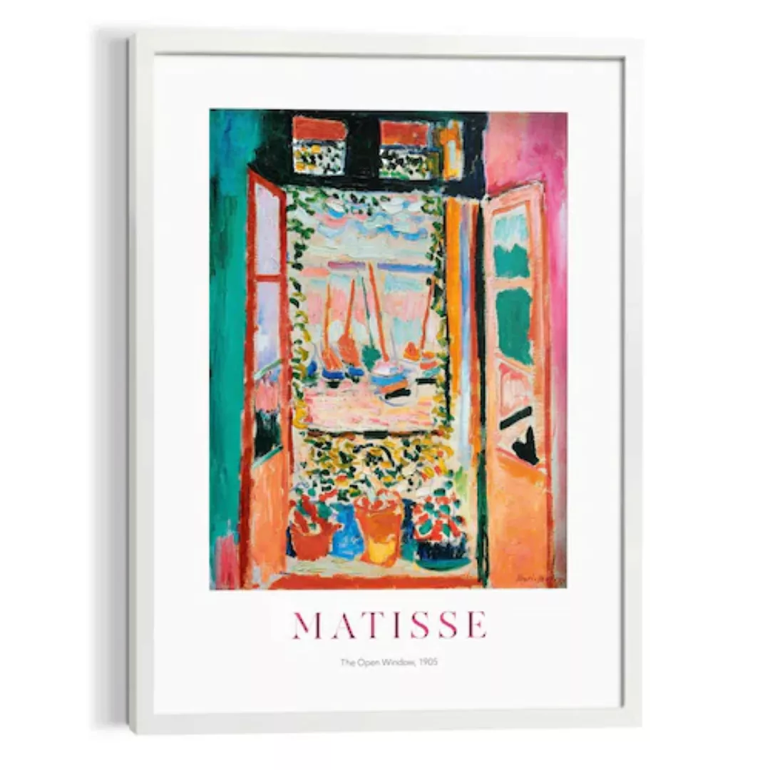Reinders! Leinwandbild »Matisse - window« günstig online kaufen