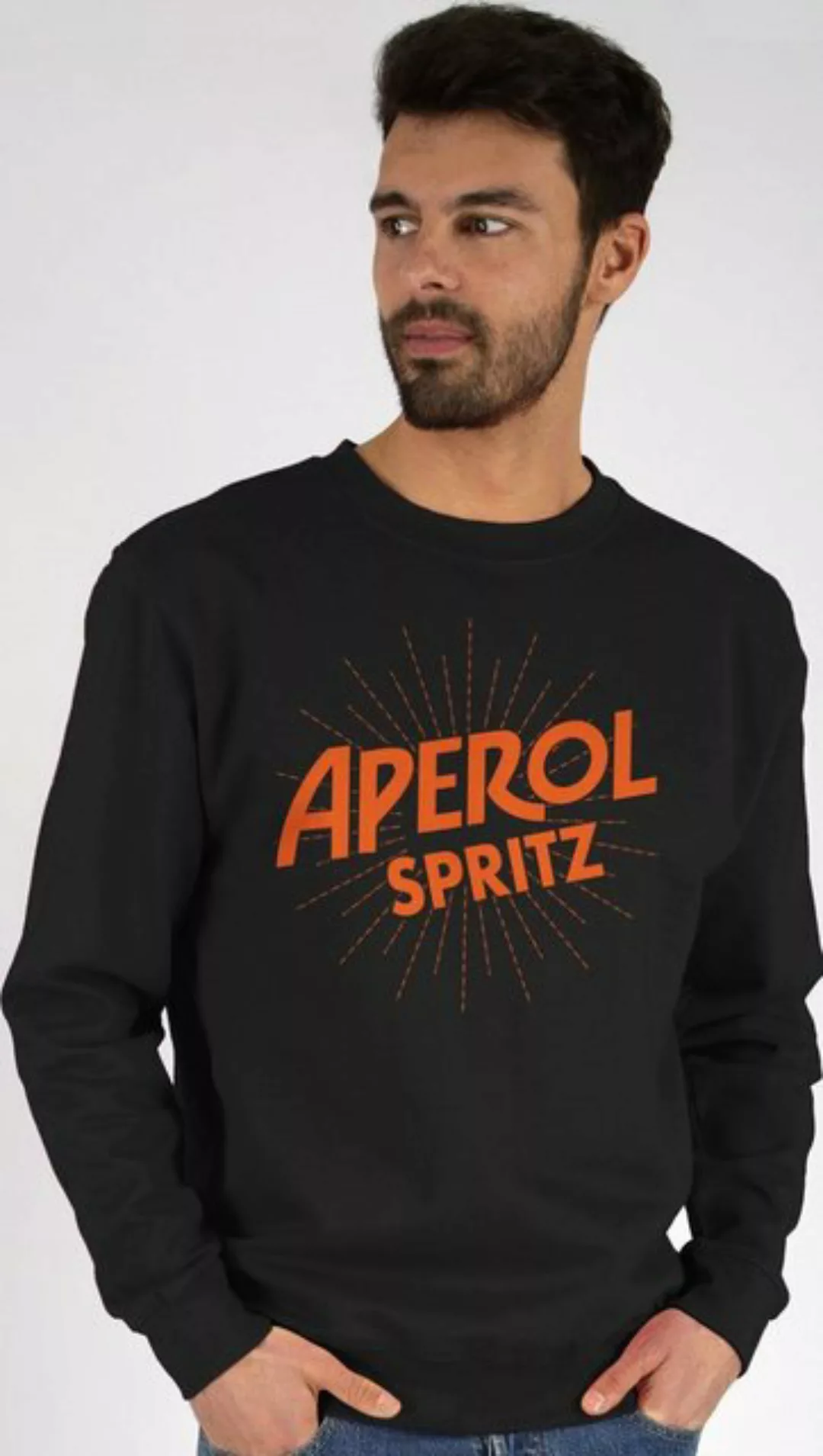 Shirtracer Sweatshirt Aperol Spritz Kostüm (1-tlg) Karneval & Fasching günstig online kaufen