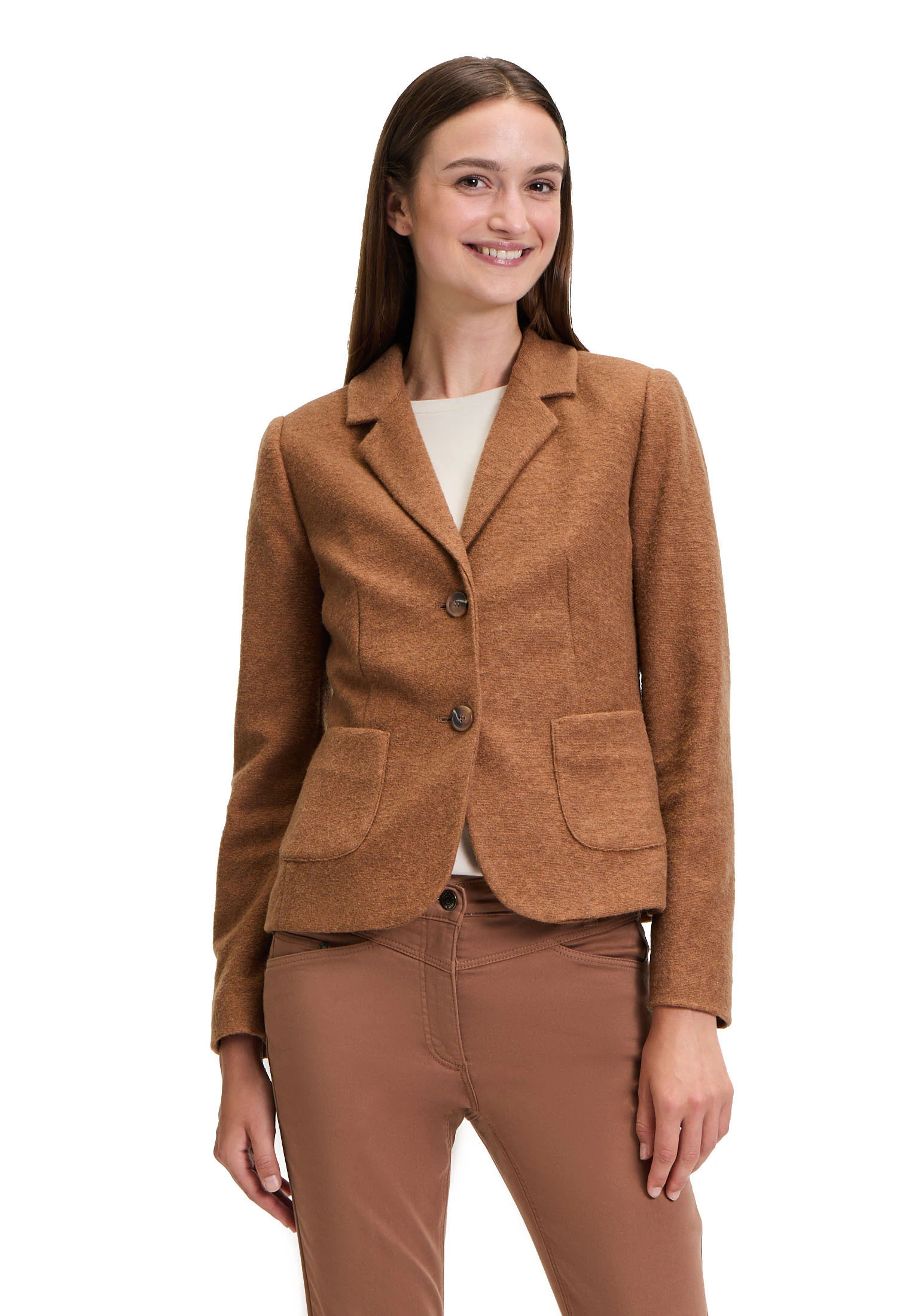 Betty Barclay Kurzblazer "Betty Barclay Damen Wollblazer mit aufgesetzten T günstig online kaufen